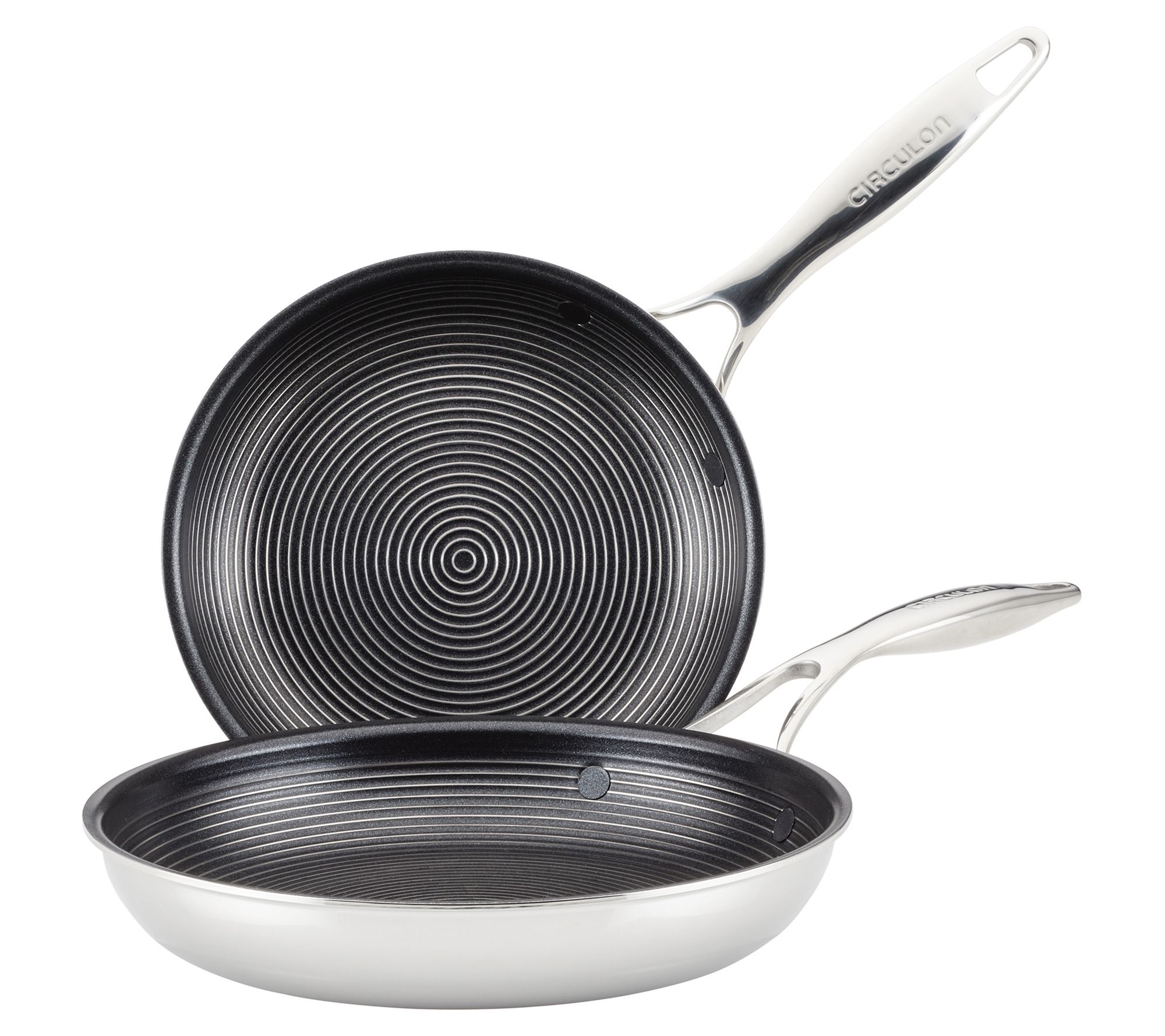 Circulon 2pc. Clad Nonstick Frying Pan Set