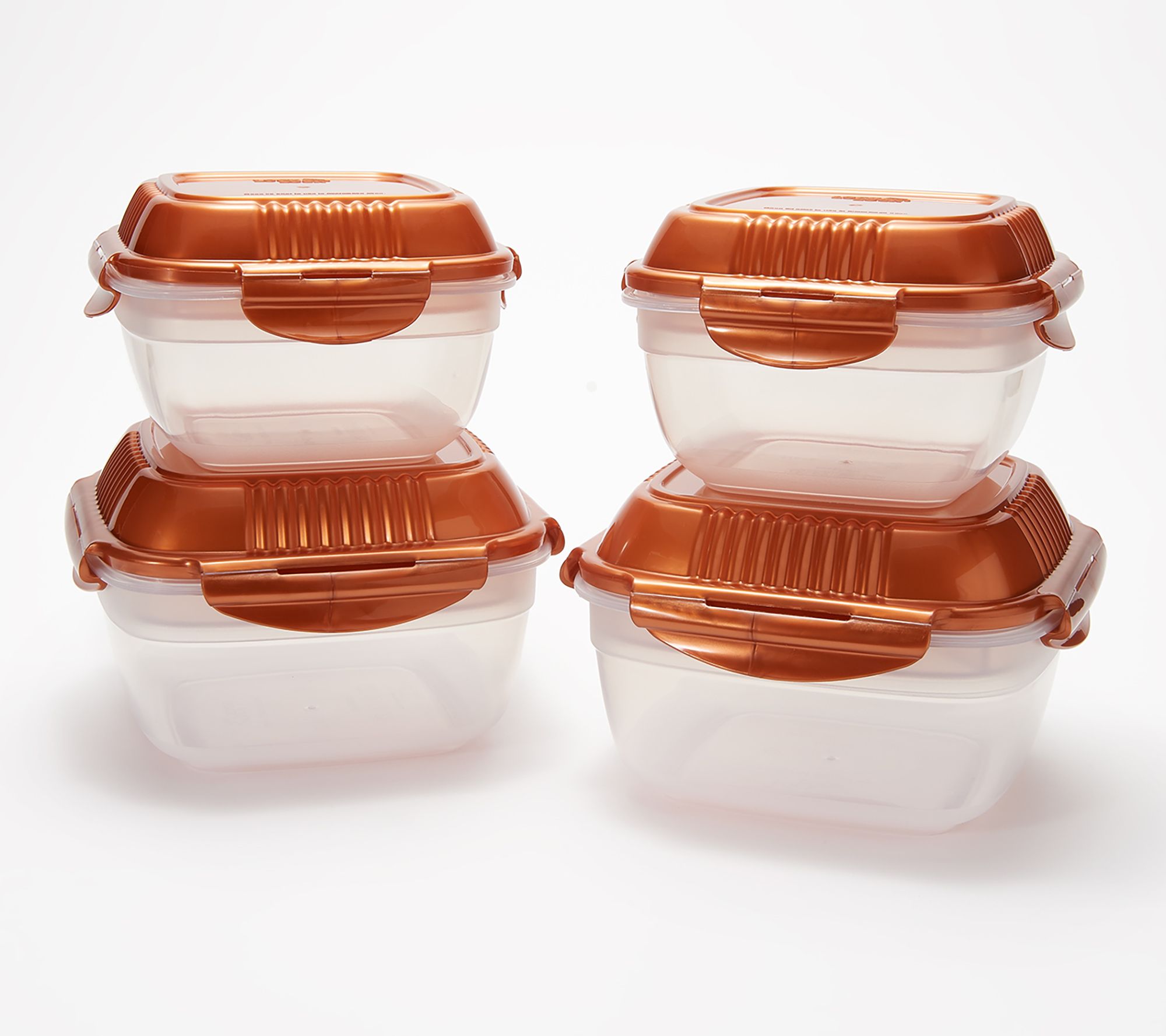 LocknLock Set of 4 TakeOut Zen Containers with Dividers