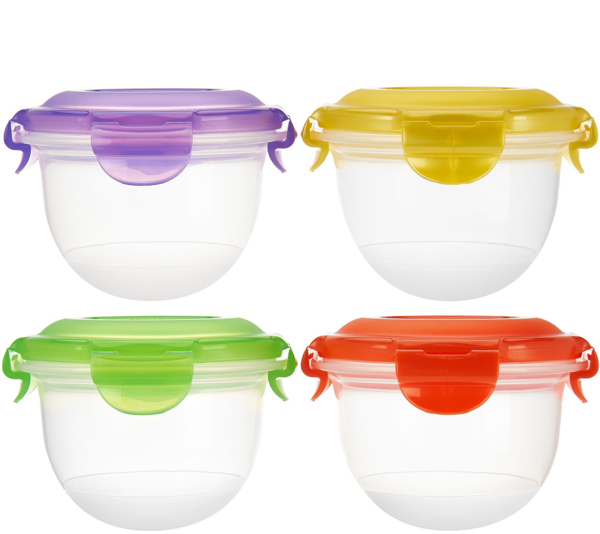 Lock & Lock 10piece MultiColor Mini Tulip Bowl Set