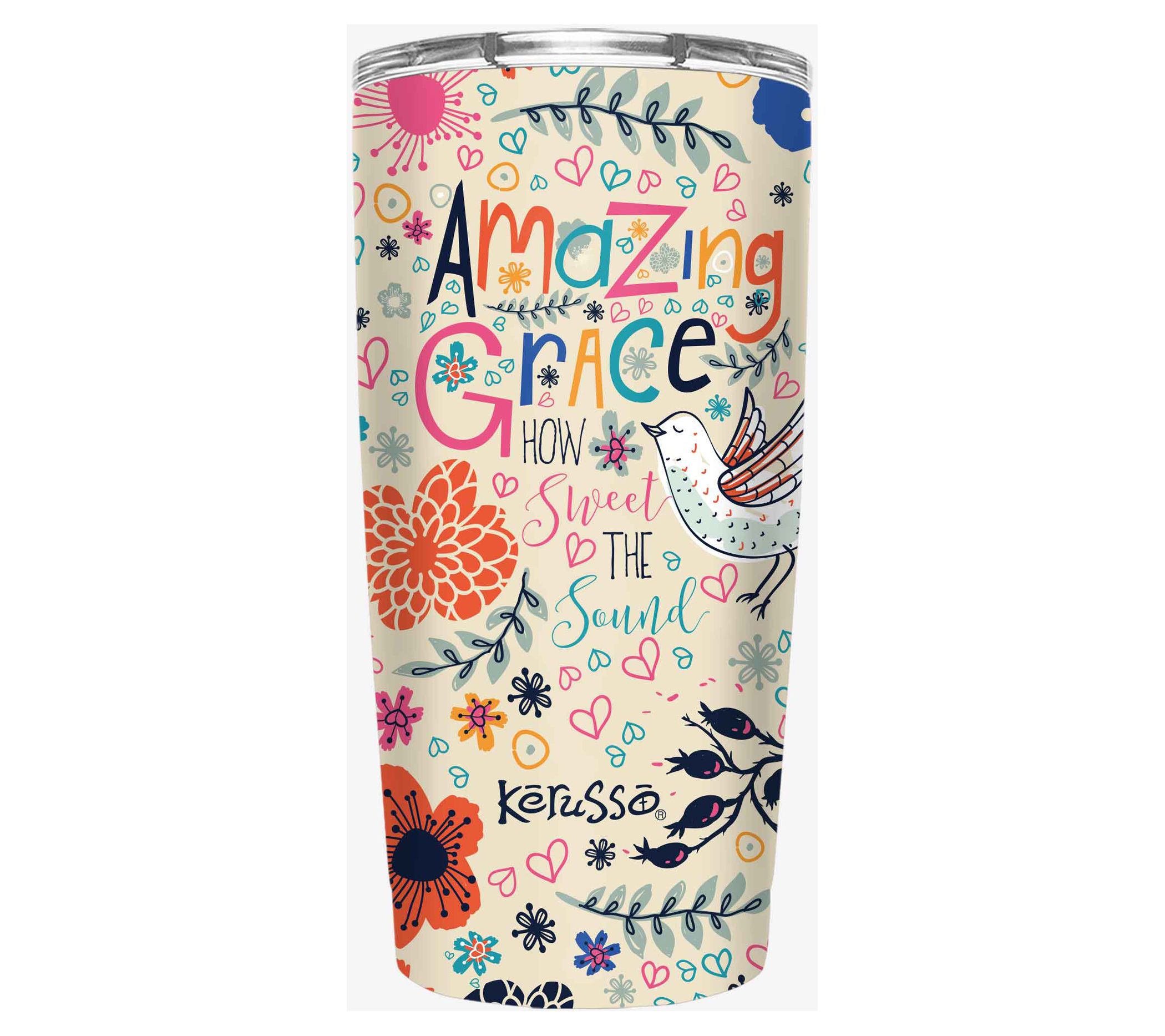 Kerusso 20-oz Dual Wall Tumbler - Amazing Grace