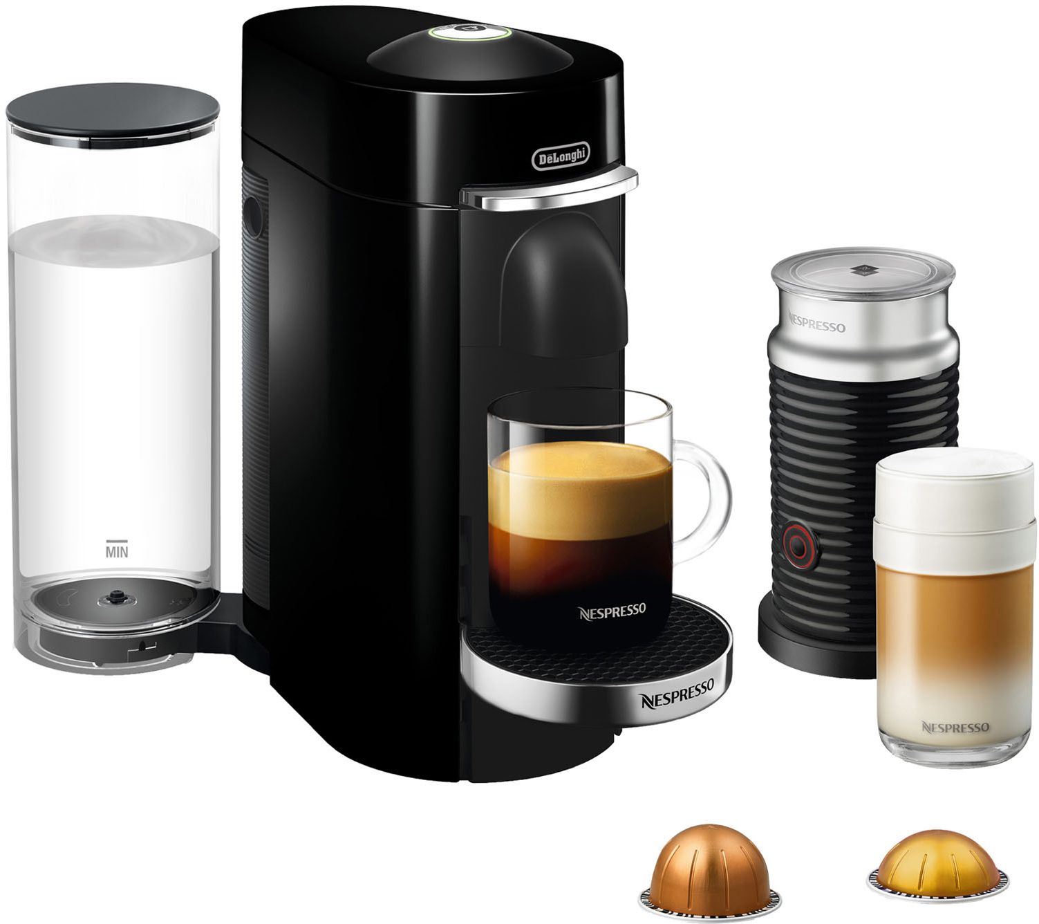 Nespresso Vertuo Plus Deluxe Machine w/ Frother by DeLonghi — QVC.com