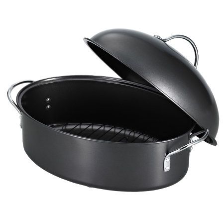 T-Fal High Domed Roaster — QVC.com