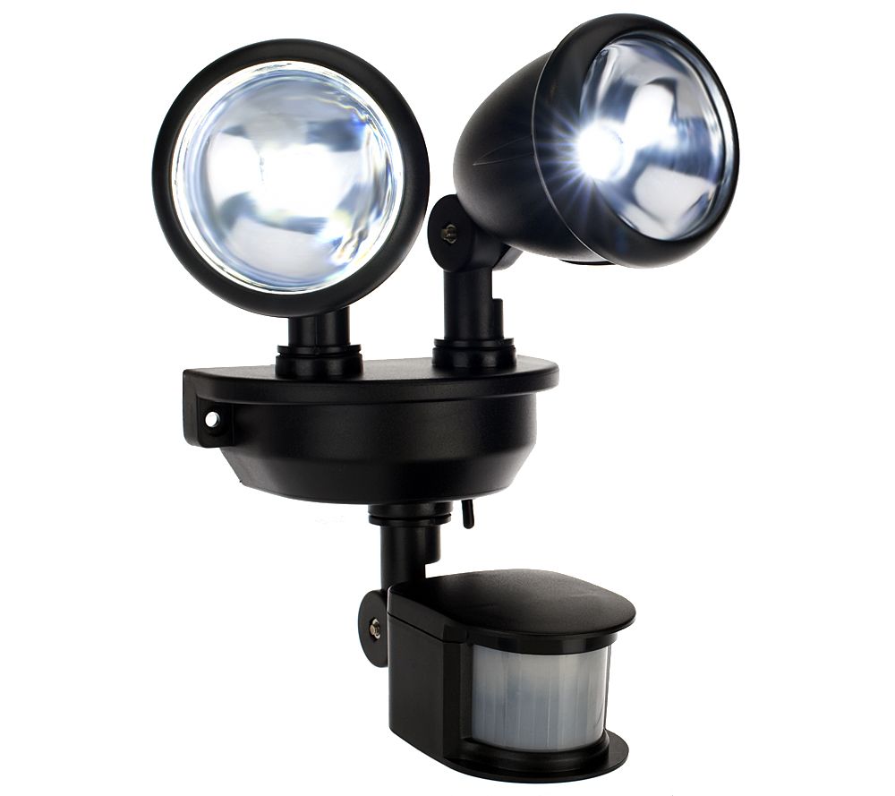 Solar DualHead Motion Activated LED Light by Maxsa