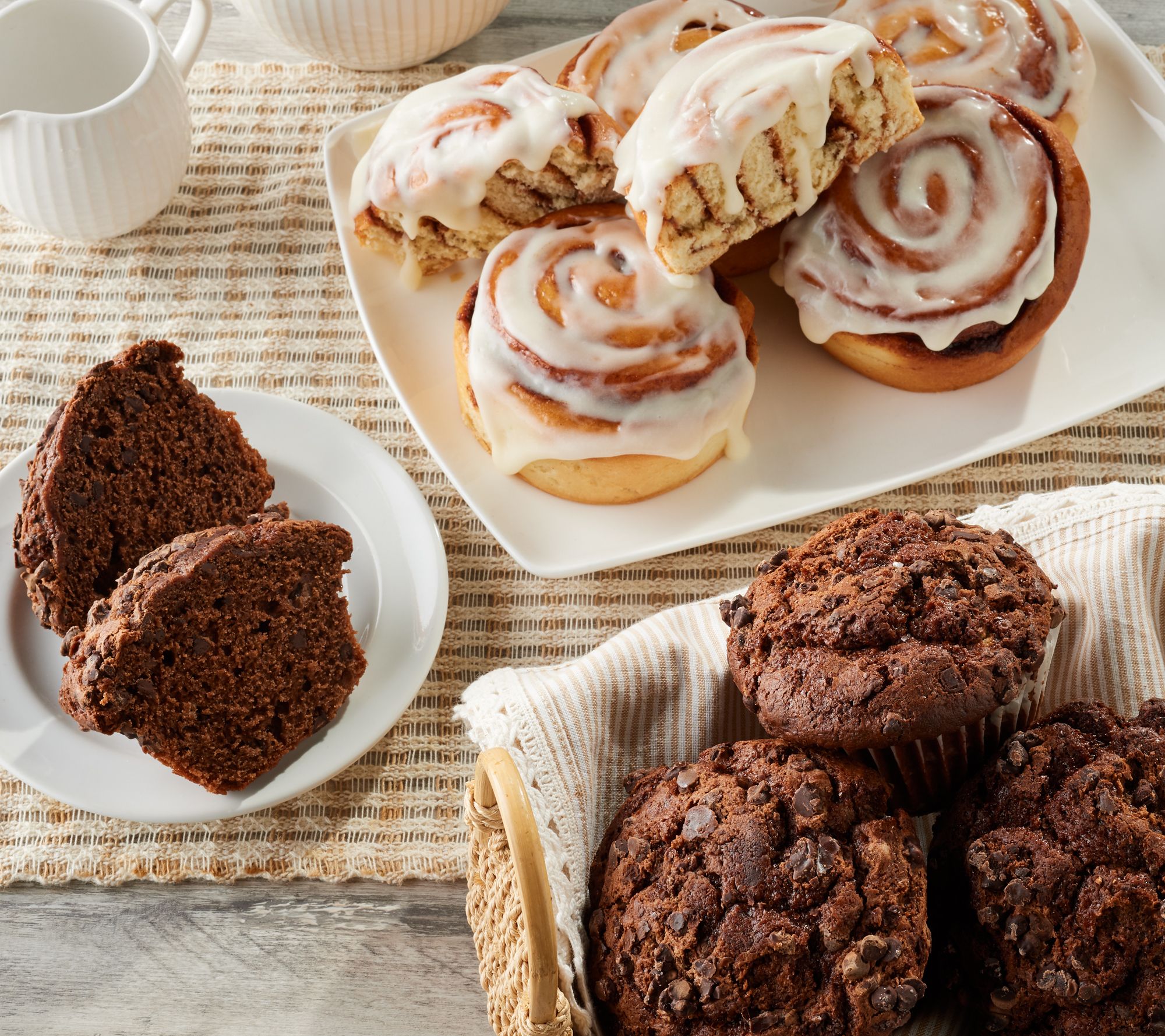 Jimmy The Baker (13) 4.8lbs Breakfast Cinnamon Rolls & Muffins