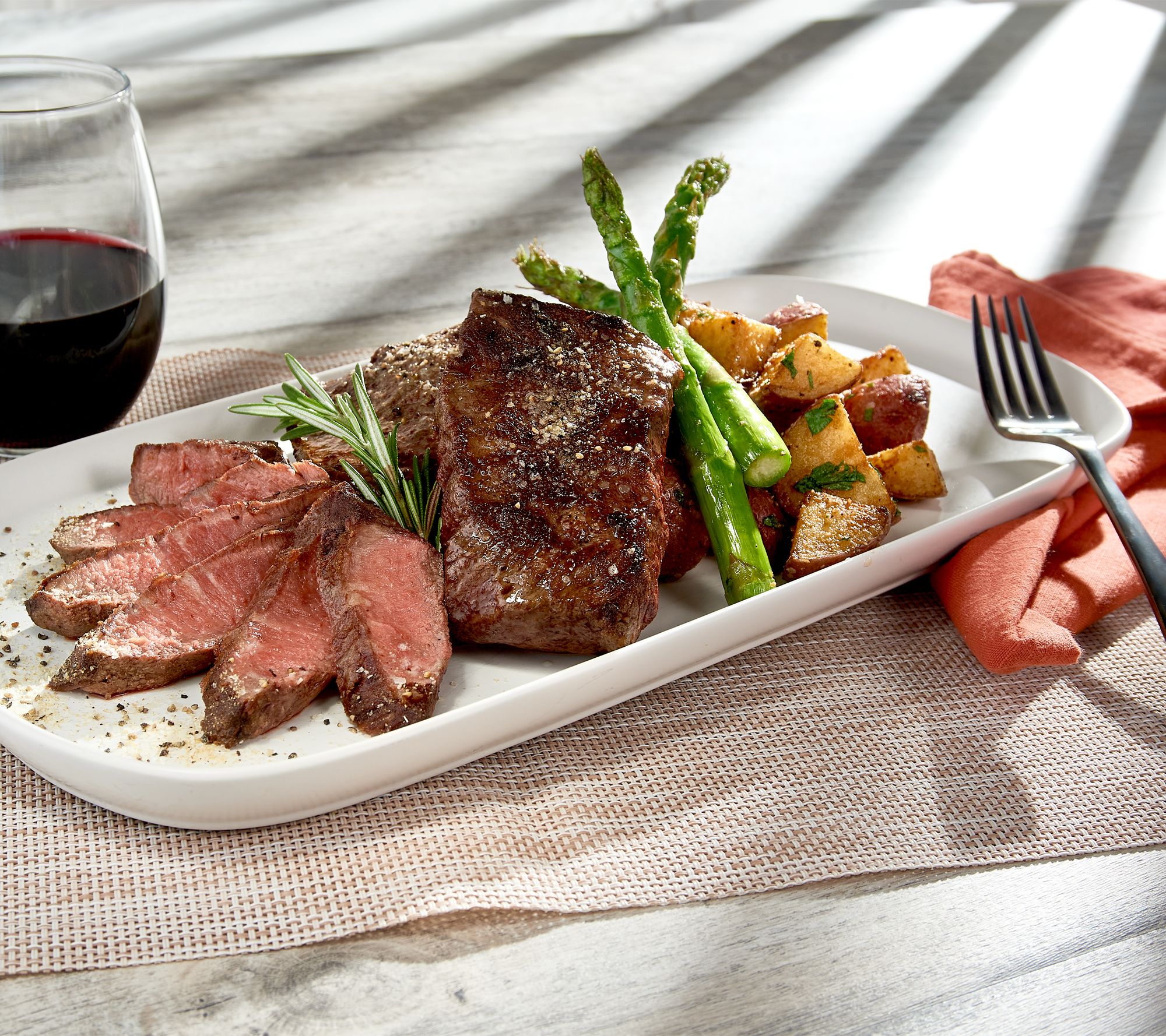 Kansas City Steak Co (12) 6-oz Flat Iron Steaks