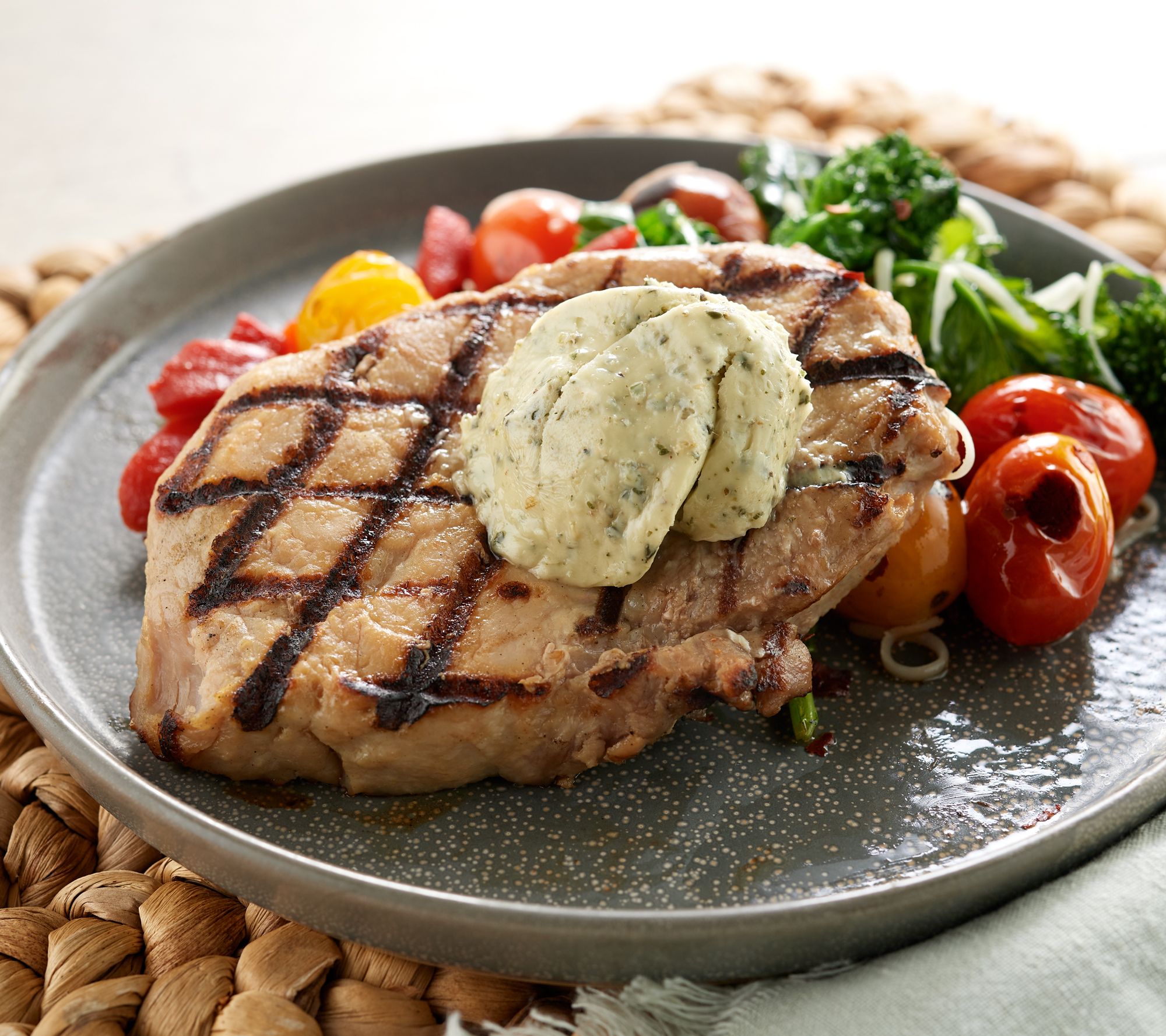 A-D Rastelli's(10)6oz Premium Pork Ribeye Steak Auto-Delivery