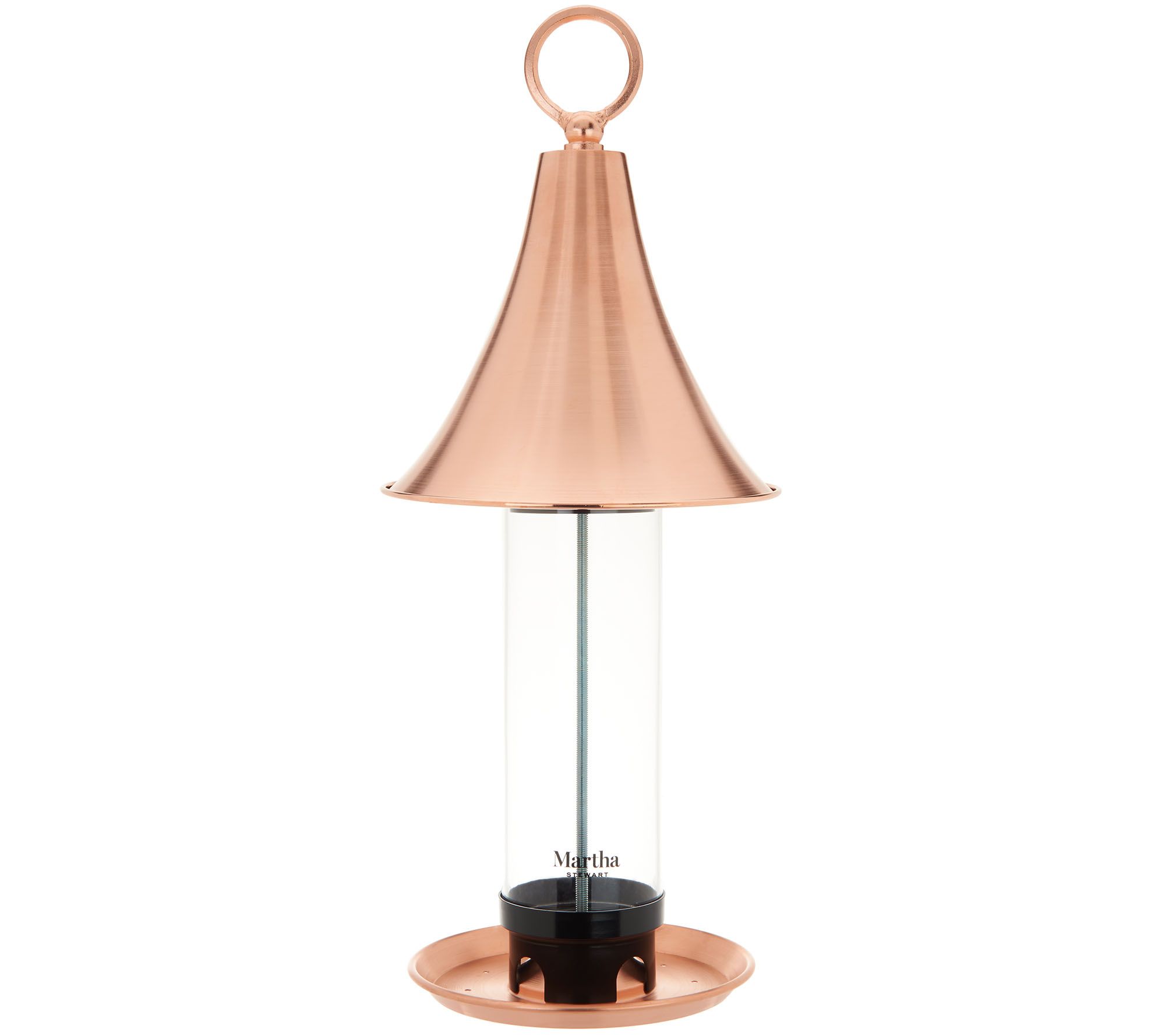 Martha Stewart Copper Bird Feeder With 4 Feeding Ports Page 1