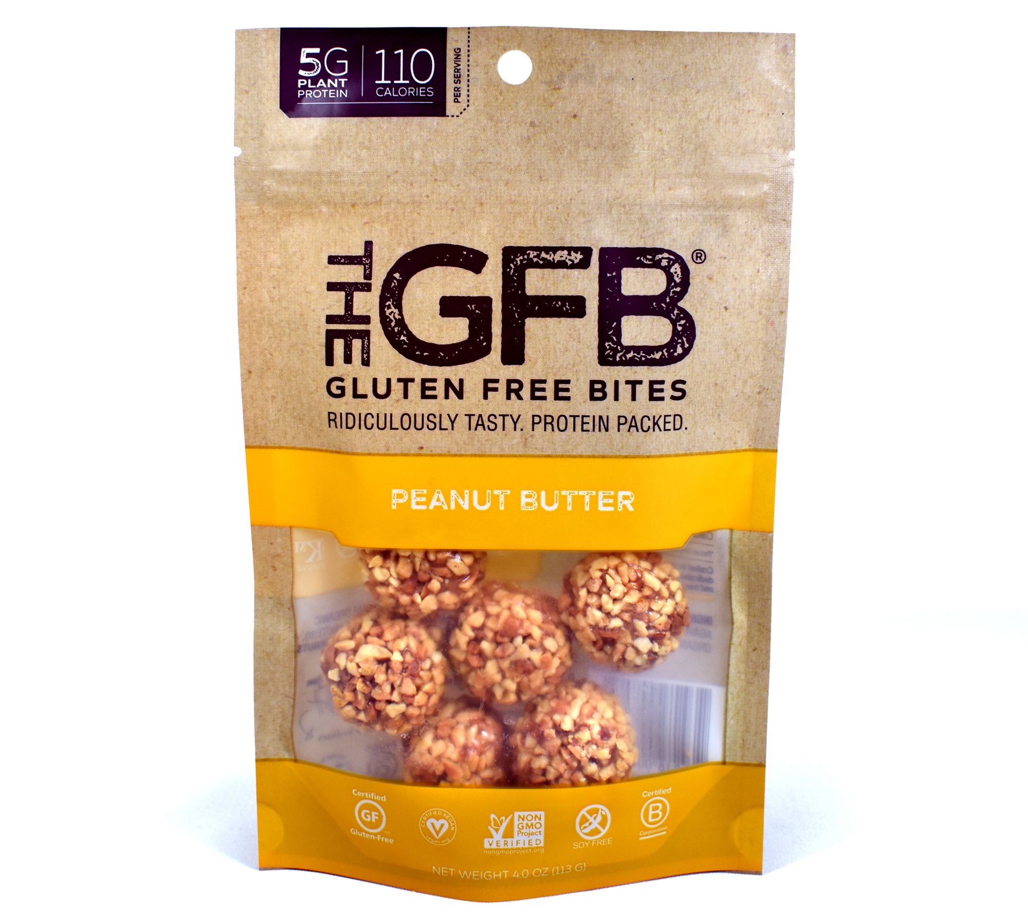 The GFB (6) Gluten Free Peanut Butter Protein B ites