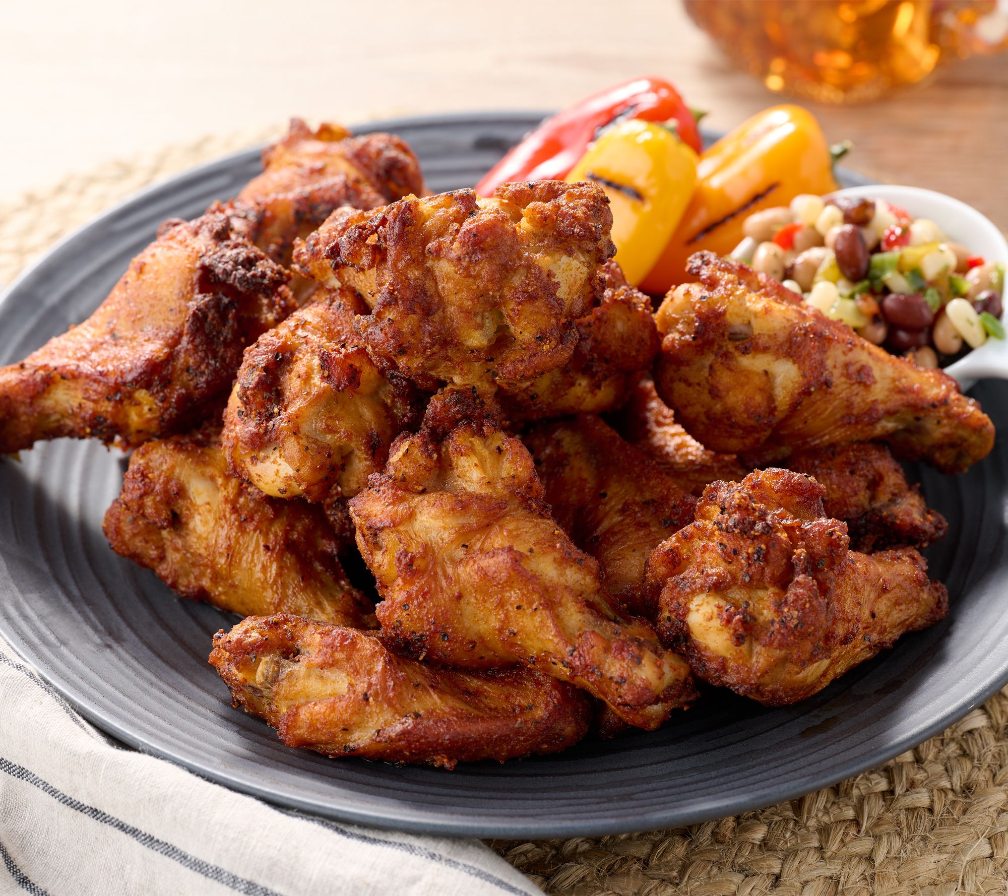 A-D Corky's BBQ 5 lbs. Roasted Chicken Wings Auto-Delivery