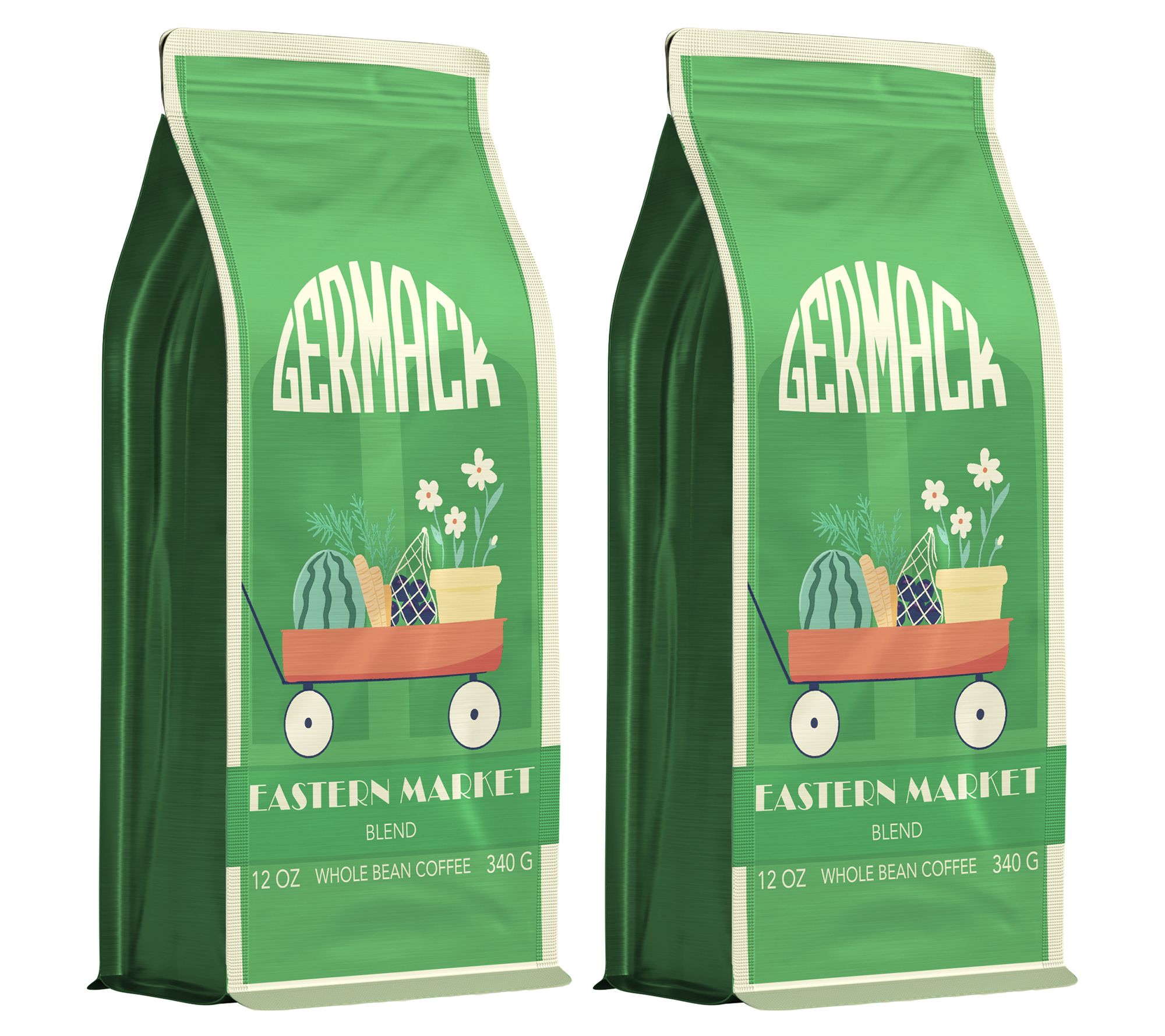 Germack (2) 12-oz Eastern Market Coffee