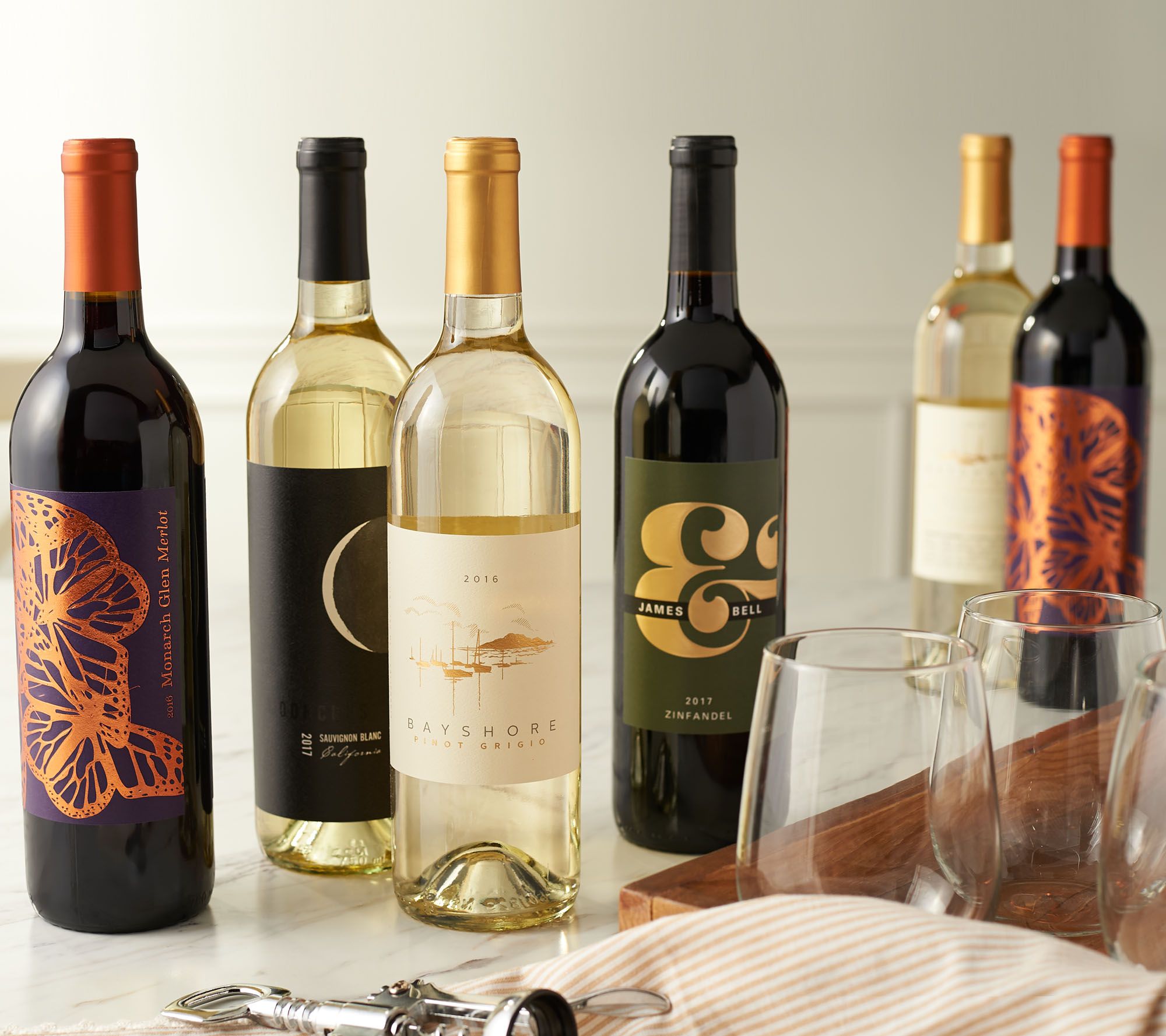 Martha Stewart 12 Bottle Fall Wine Set