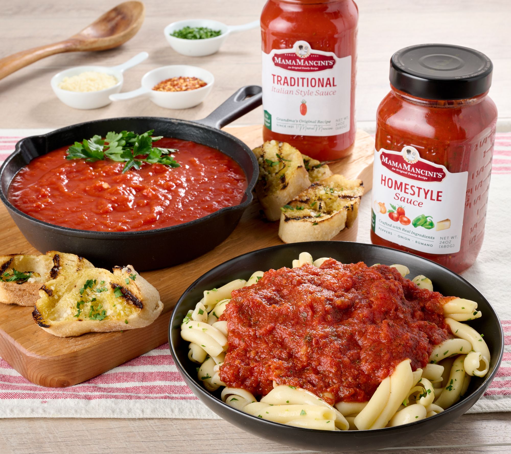 AD Mama Mancini's(4) Italian or Homestyle Sauce Auto-Delivery