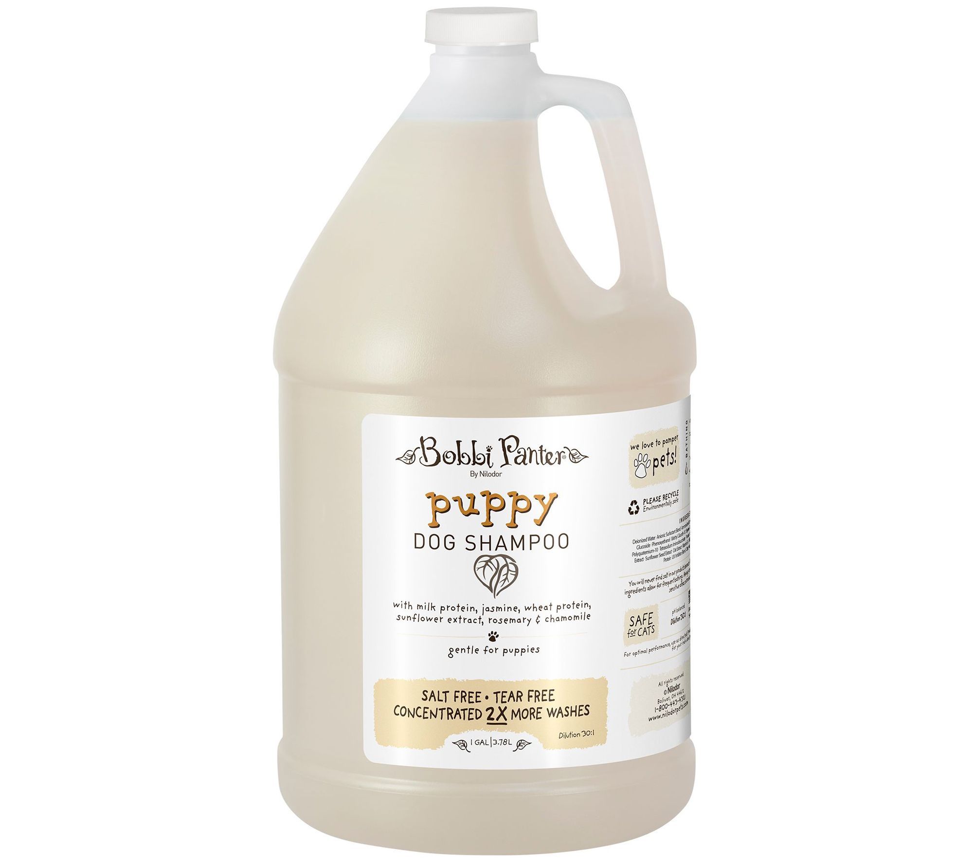 Bobbi Panter Puppy Dog Shampoo, 1 Gallon