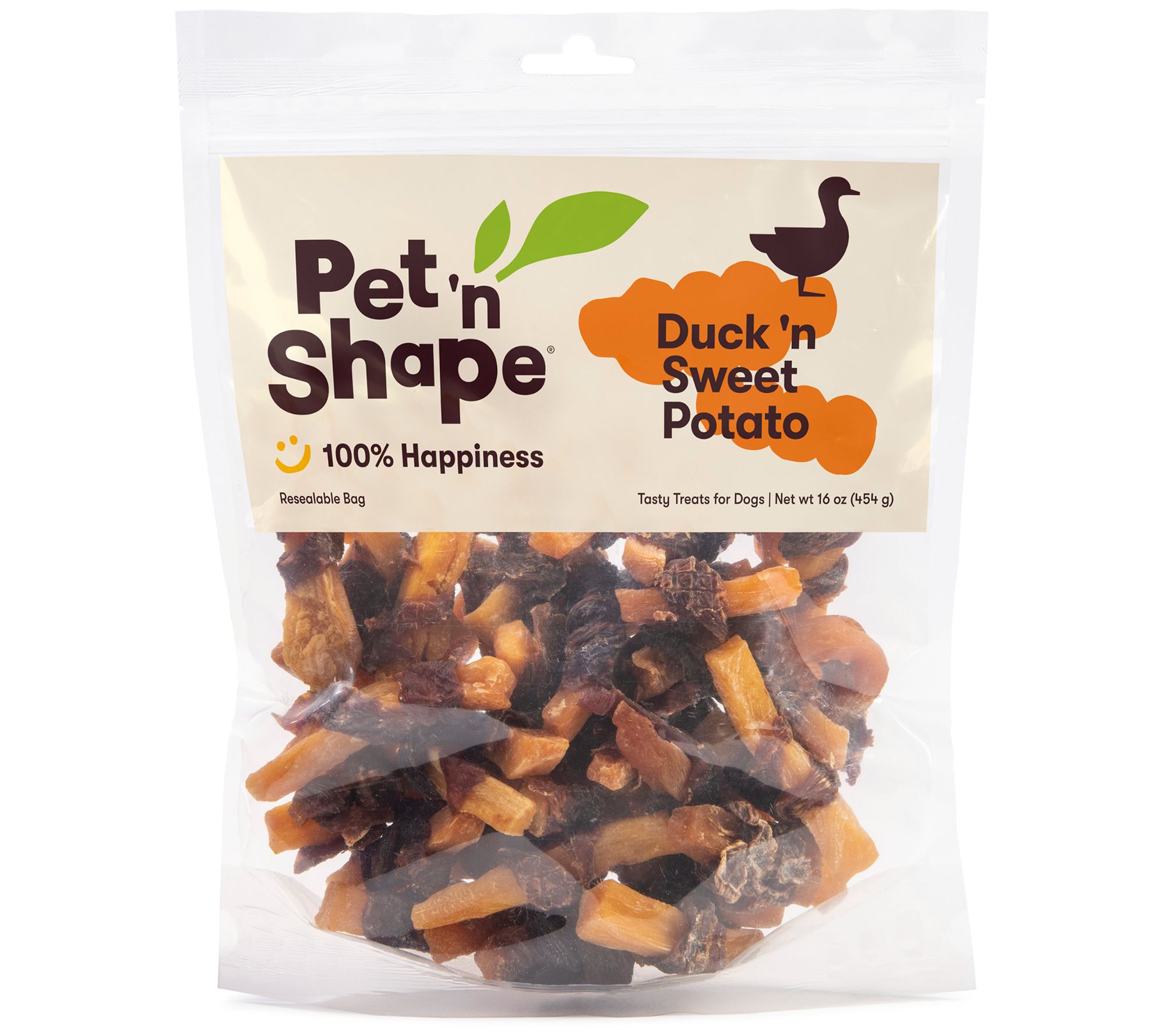 Pet 'n Shape Duck 'n Sweet Potato Dog Treats, 1 oz