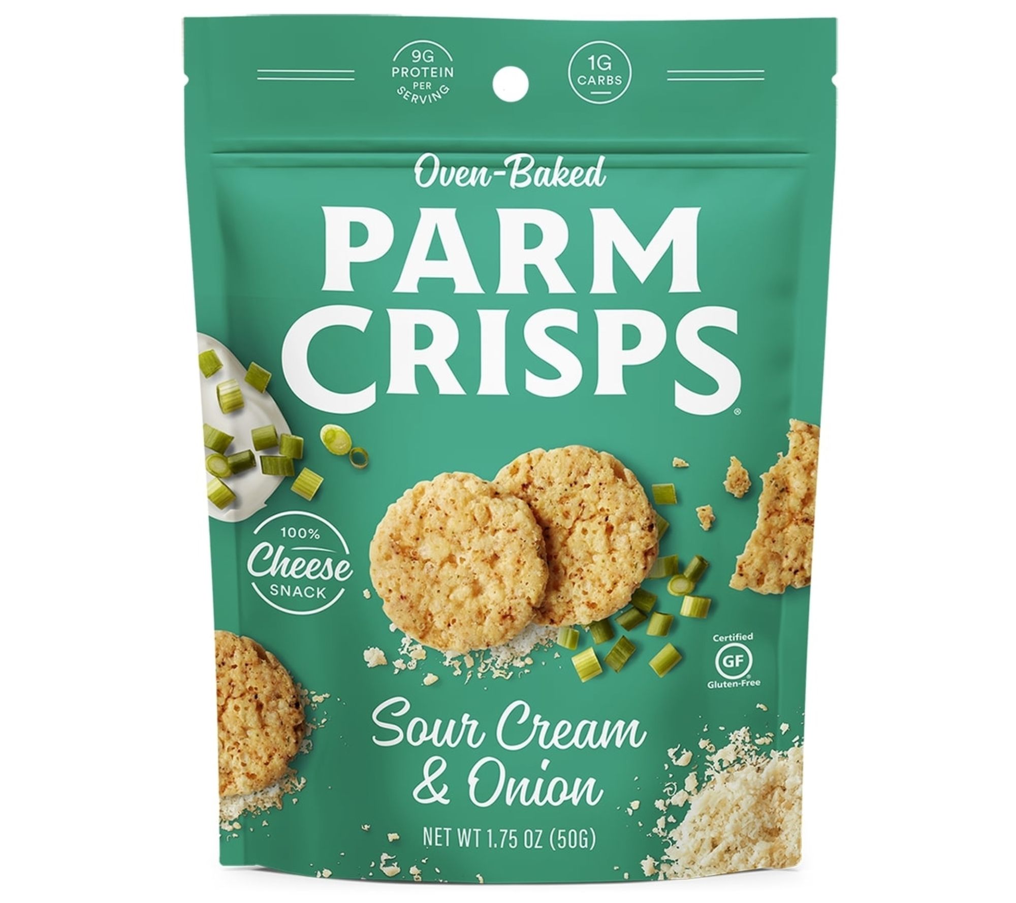 SOUR CREAM & ONION OVEN-BAKED 100% CHEESE SNACK