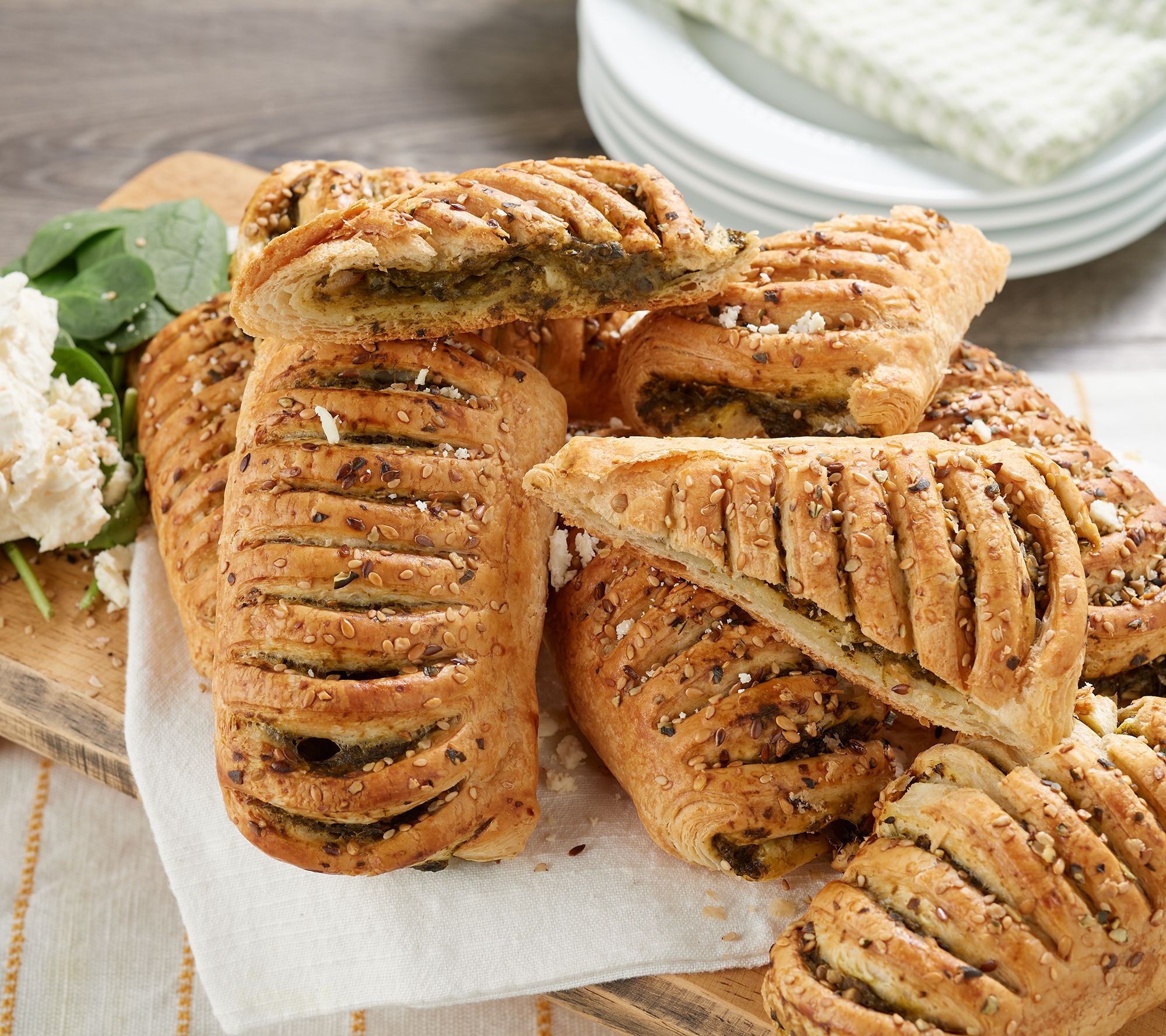 Authentic Gourmet (18) French Spinach & Feta Pastry