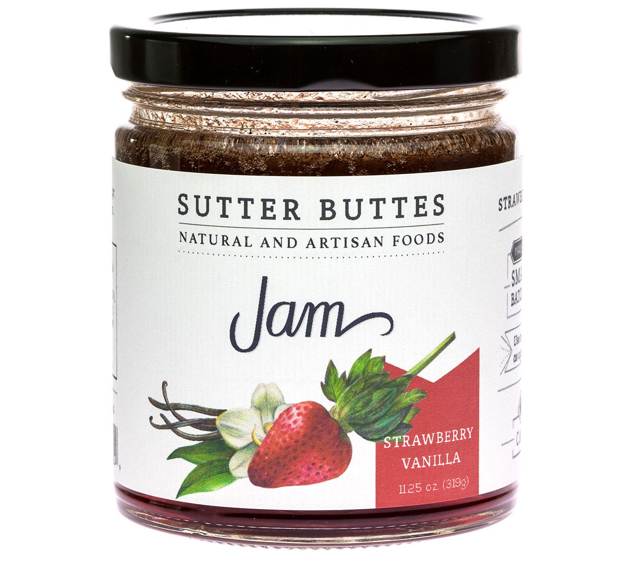 Sutter Buttes Set of 2 Strawberry Vanilla Jam