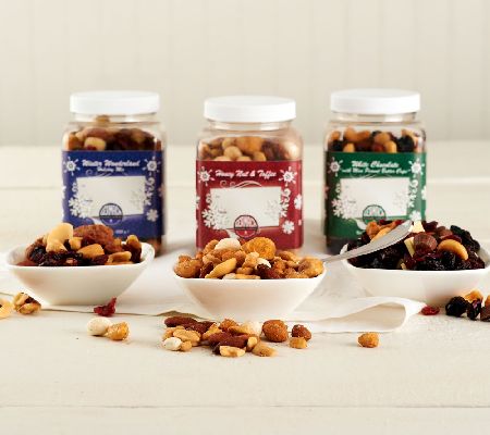 Ship Week 11/10 Germack 6-piece Flavors Of The Holidays Mini Jar Asst ...