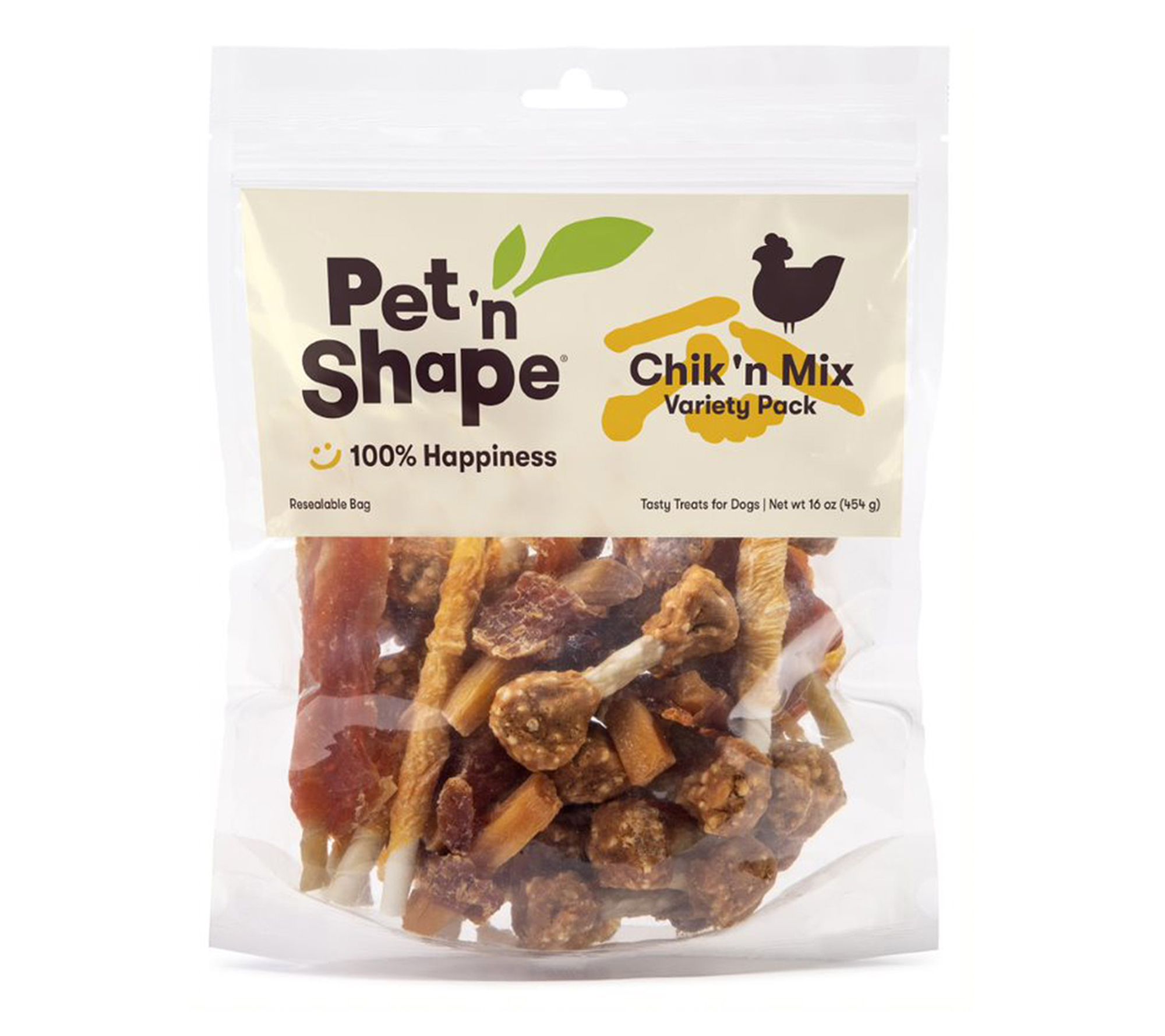 Pet 'n Shape Chik 'n Mix Variety Pack Dog Treat, 16 oz.