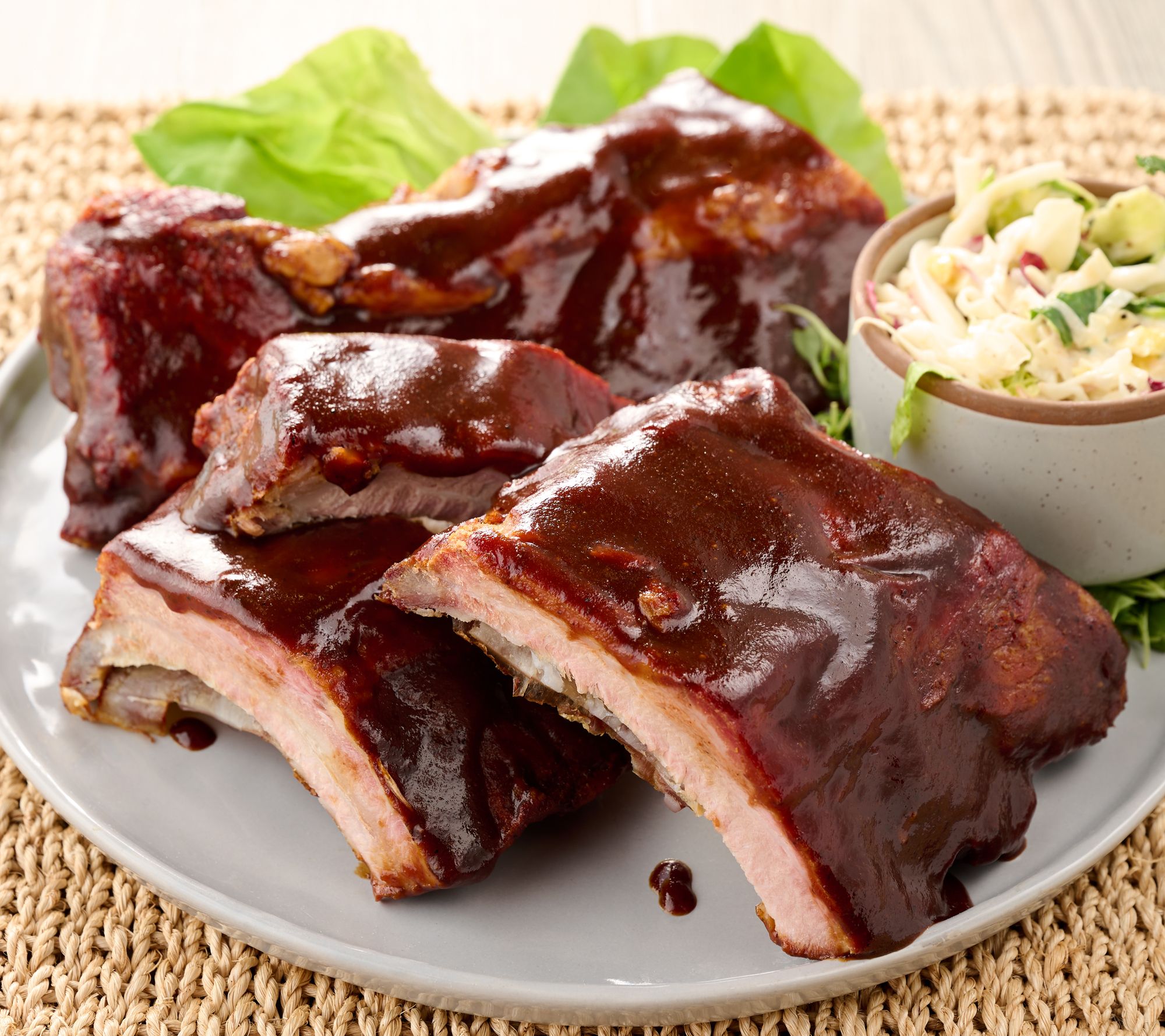 A-D Corky's BBQ (3) 2-lb Baby Back Ribs Auto-Delivery