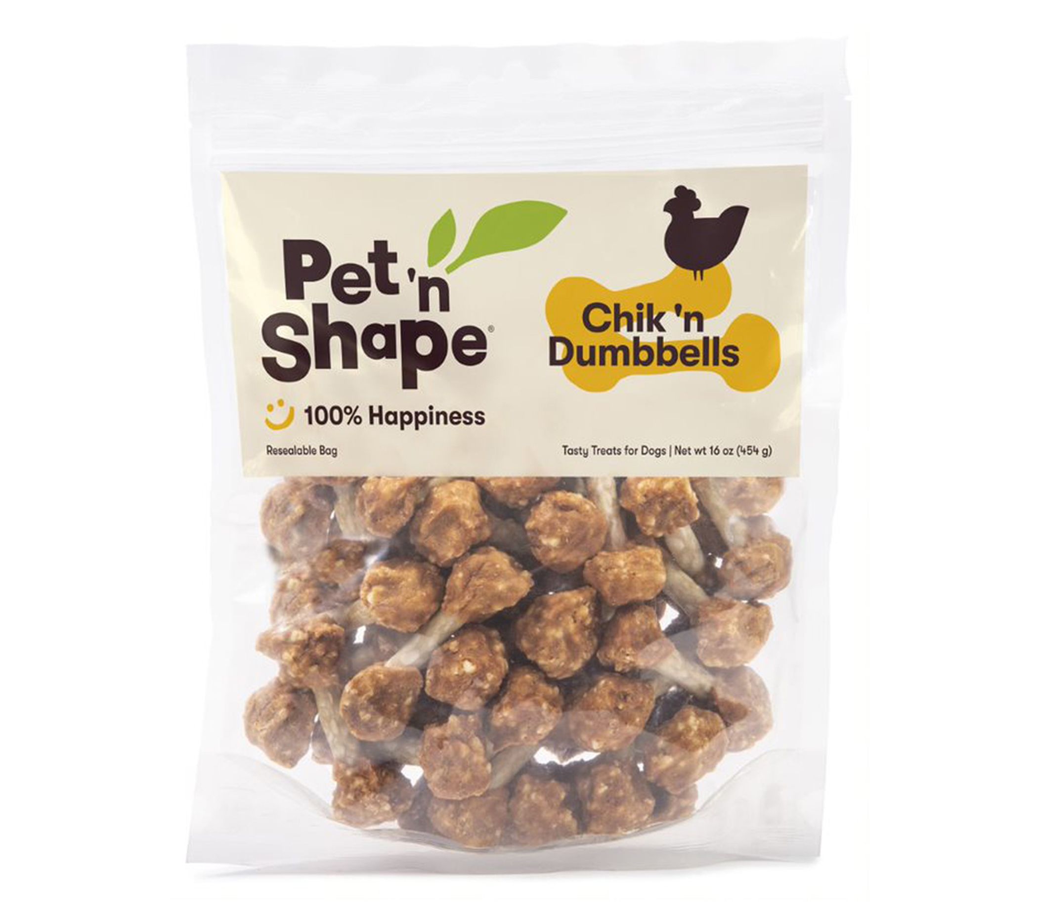 Pet 'n Shape Chik 'n Dumbbells Dog Treats, 16 o