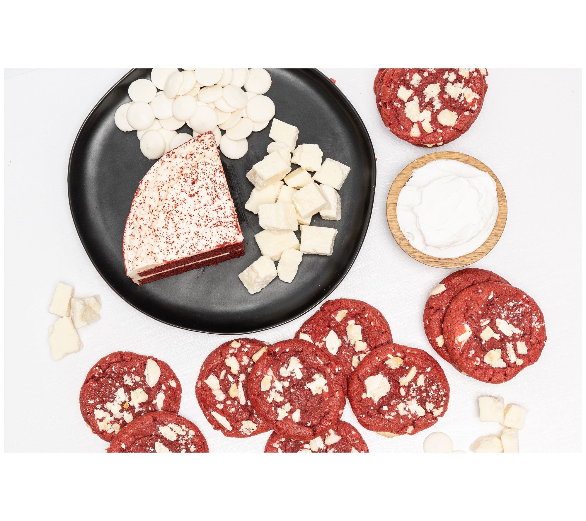 The Cravory Cookies 24-Count Red Velvet Cookies