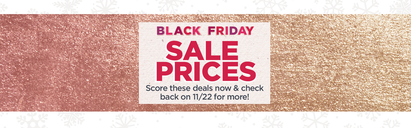 Black Friday Sale Prices —