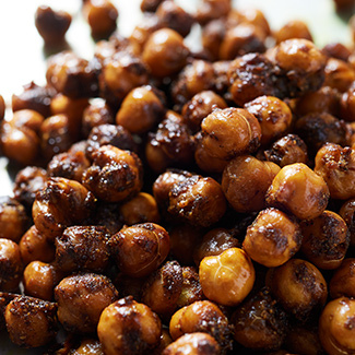 Roasted Chickpeas with Curry