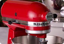 KitchenAid 4.5-qt 300W Tilt-Head Stand Mixer w/ Flex Edge on QVC 