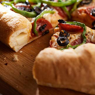 Sheet-Pan Stuffed-Crust Pizza