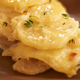 Cheesy Slow Cooker Scalloped Potatoes Potato Recipes Qvc Com