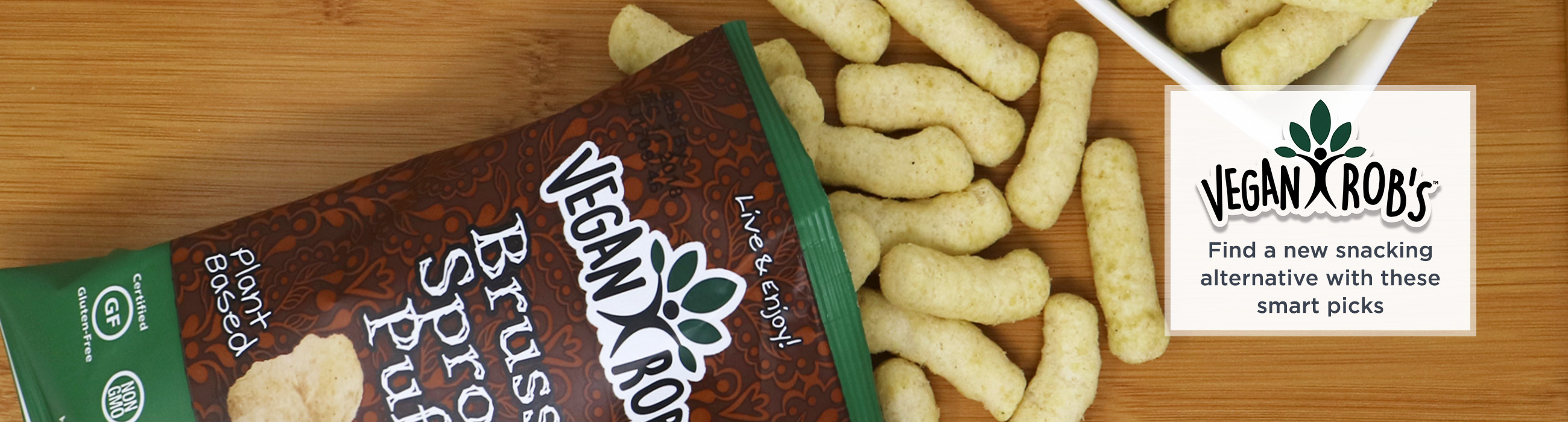 Vegan Rob's. Find a new snacking alternative with these smart picks