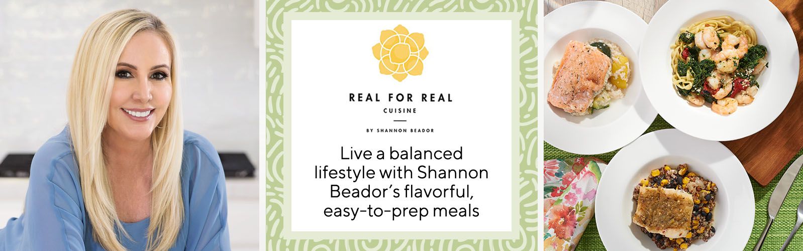 Real For Real Cuisine — Shannon Beador Meals - QVC.com