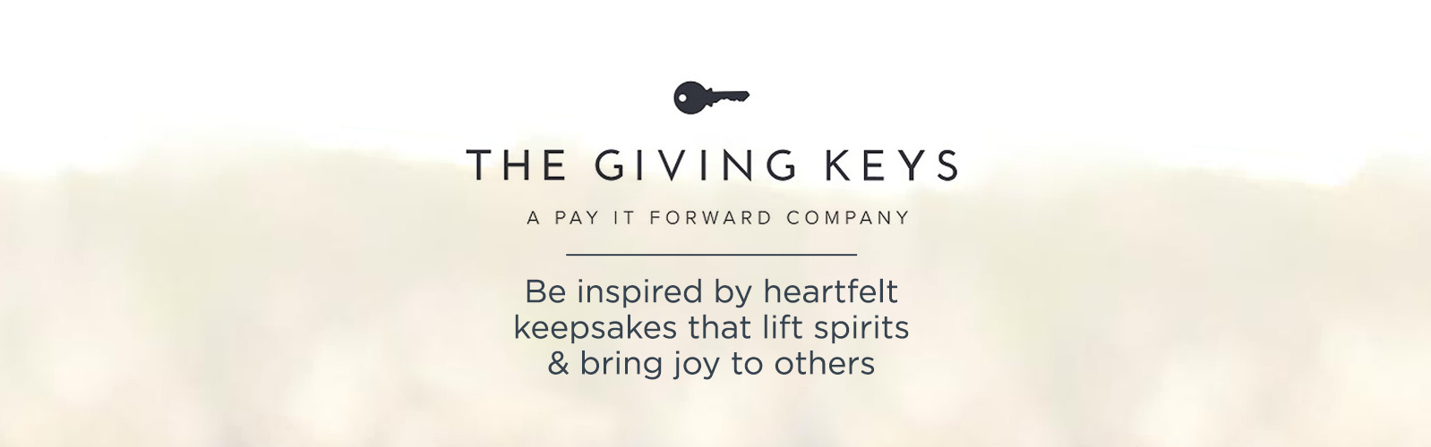The Giving Keys, Be inspired by these heartfelt keepsakes to lift your spirits or bring joy to someone else