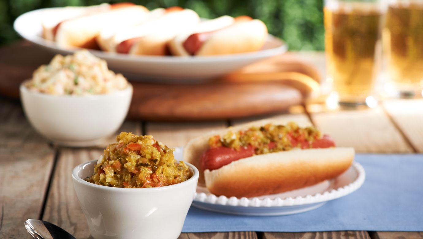 Chicago-Style Hot Dog Relish