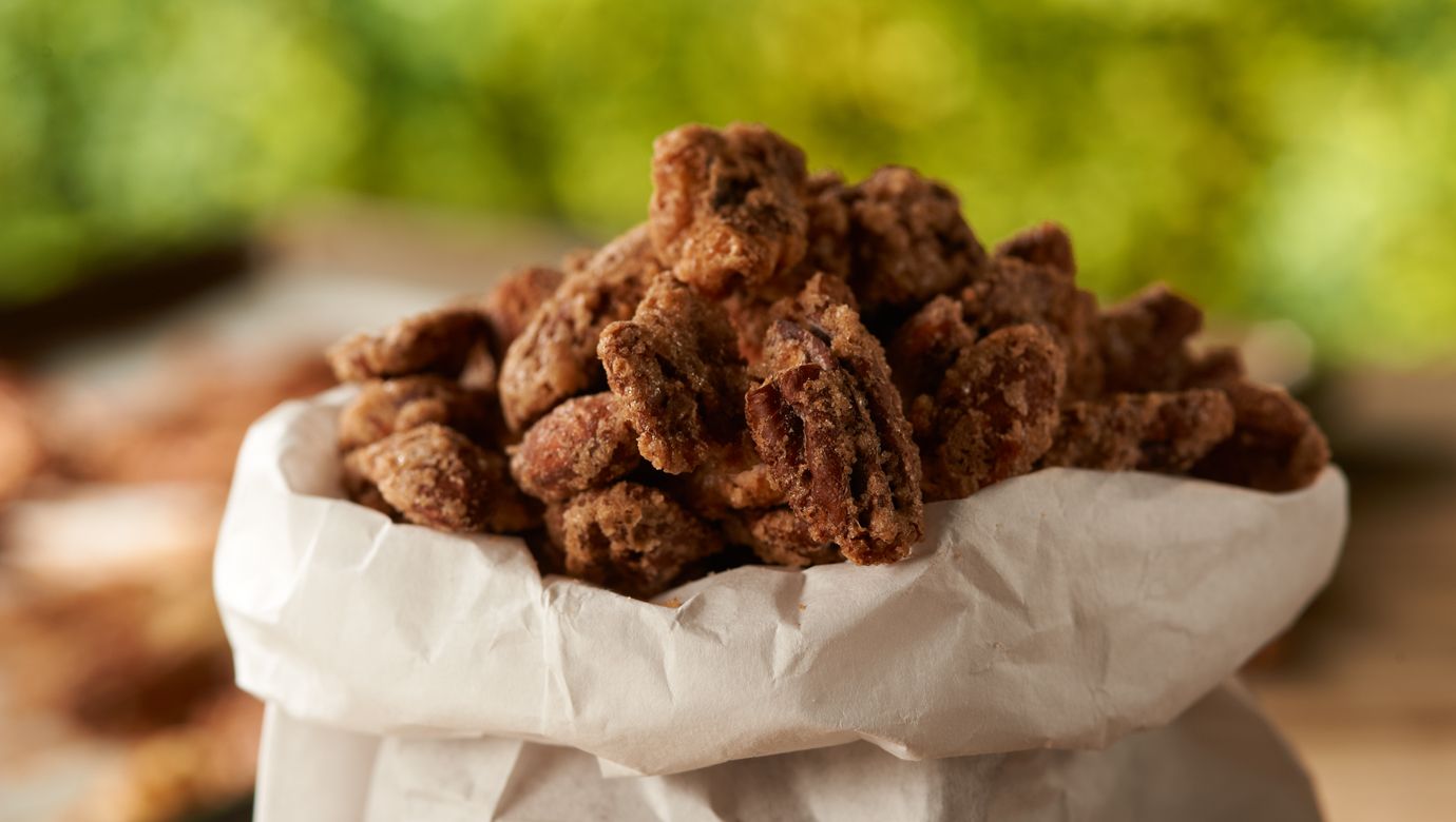 Roasted Mixed Nuts with Cinnamon & Sugar