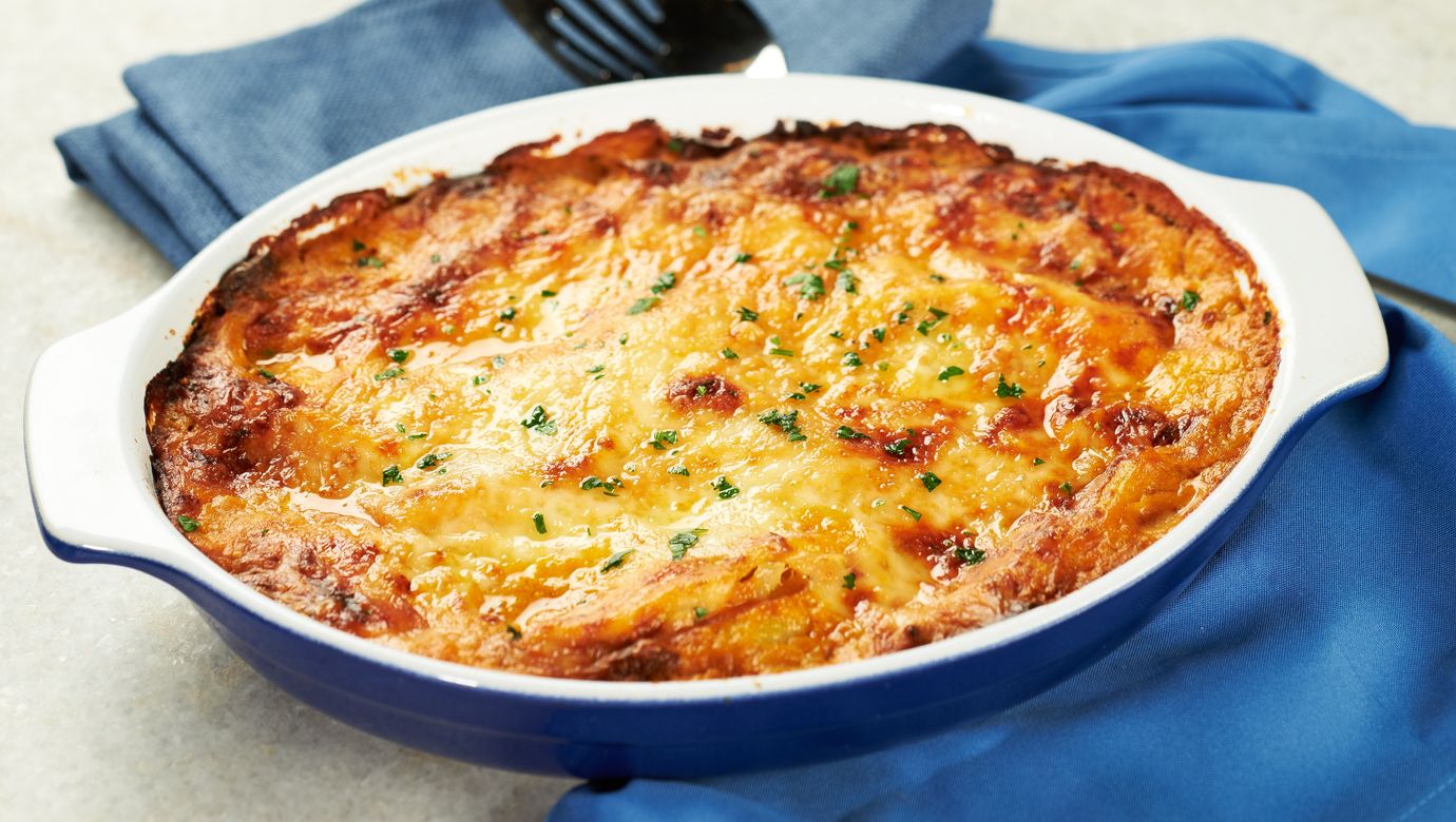 Stuffed Shells with Pumpkin-Bacon Sauce