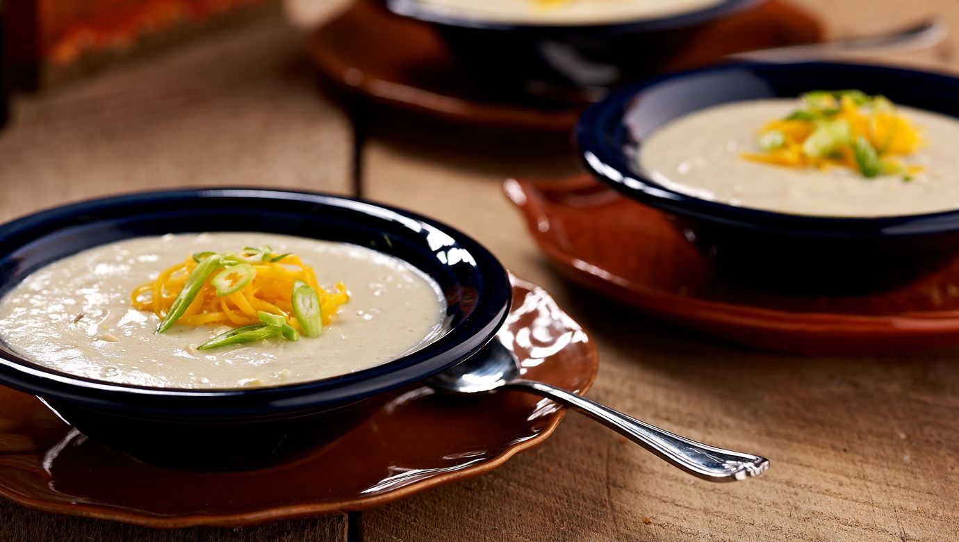 Chicken and Corn Chowder for the Vitamix