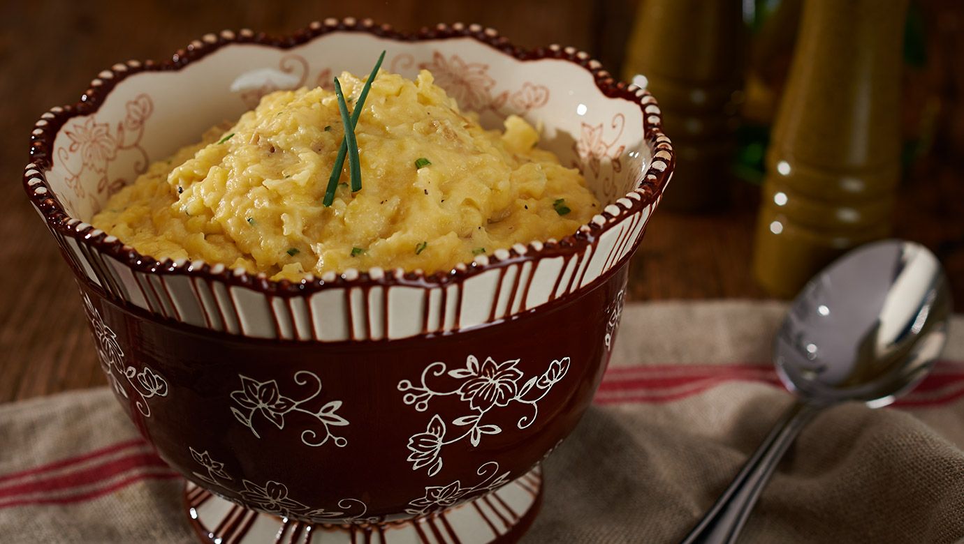 Pressure Cooker Smashed Potatoes