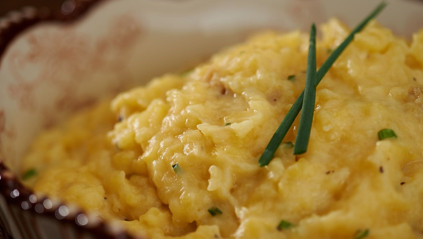 Pressure Cooker Smashed Potatoes