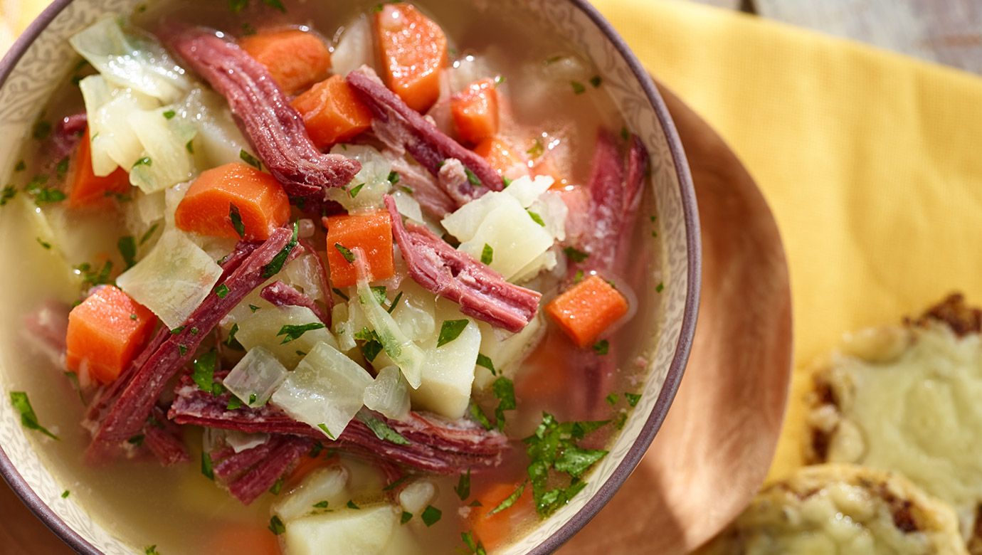 Corned Beef & Cabbage Stew