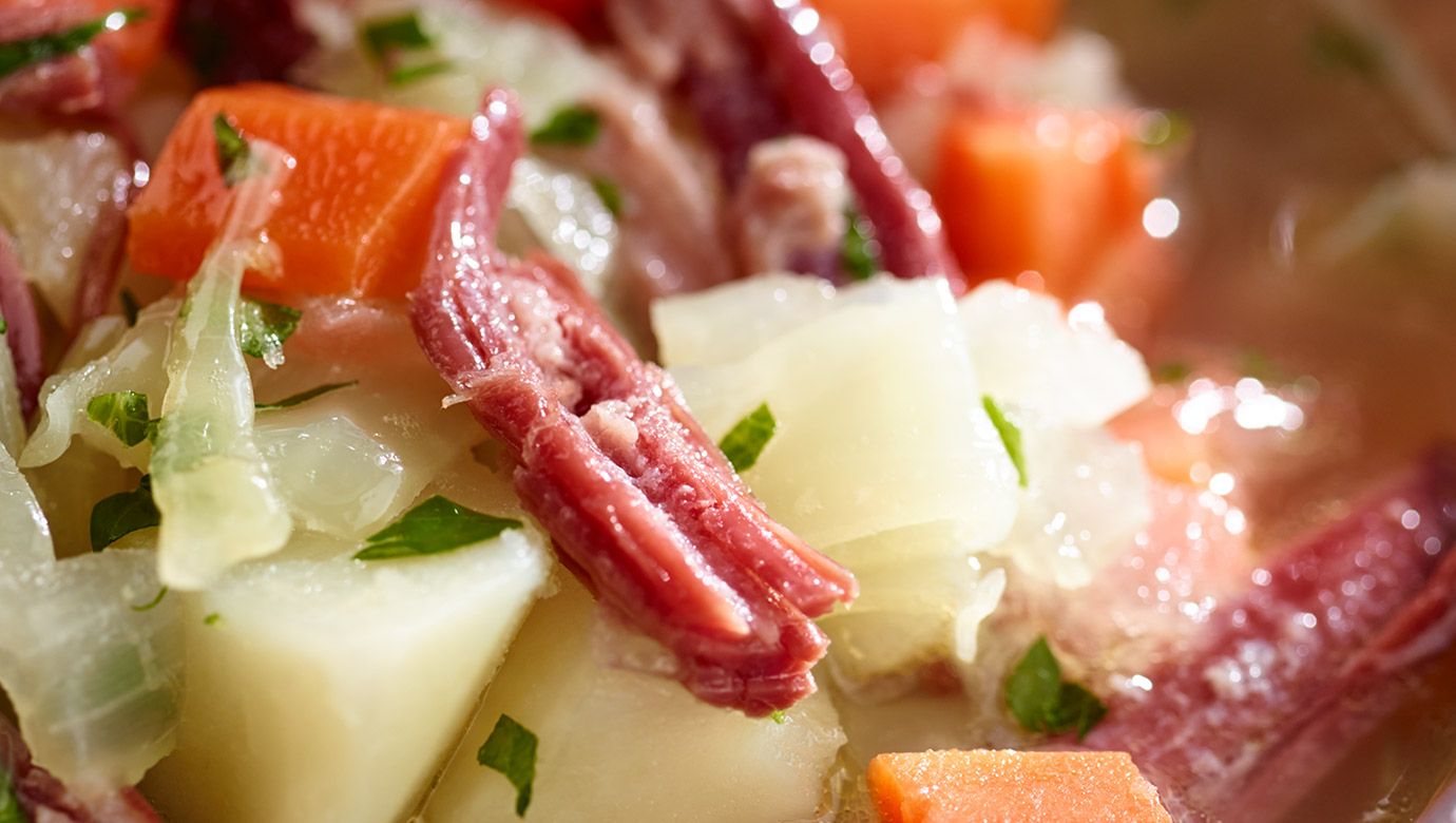 Corned Beef & Cabbage Stew