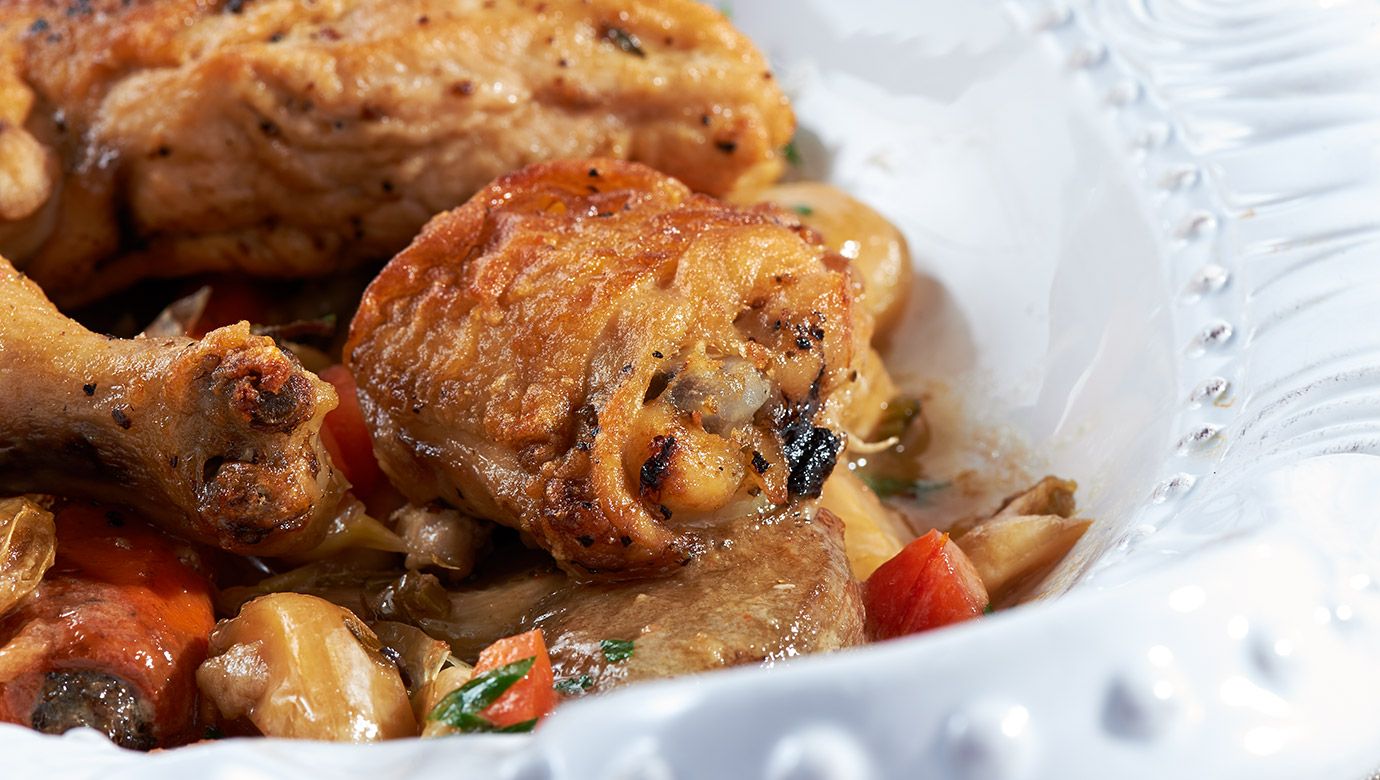 40-Clove Garlic Chicken