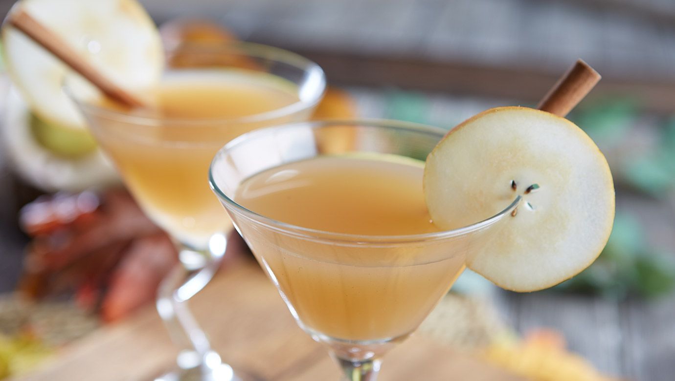 Ginger-Pear Falltini