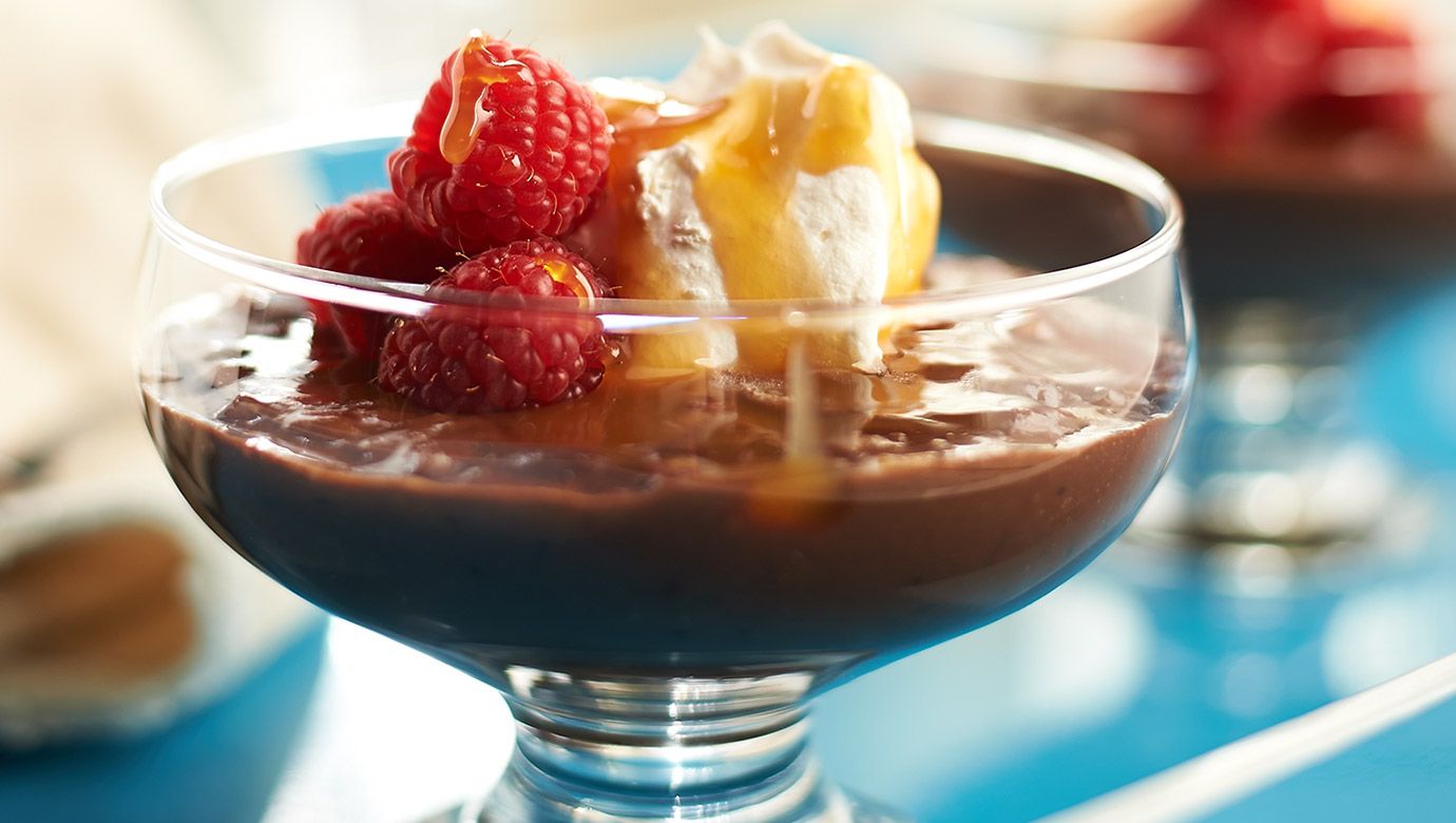 Dark Chocolate & Caramel Rice Pudding
