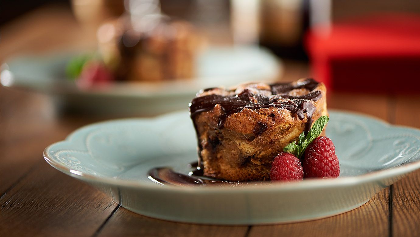 Bourbon-Pecan Bread Pudding