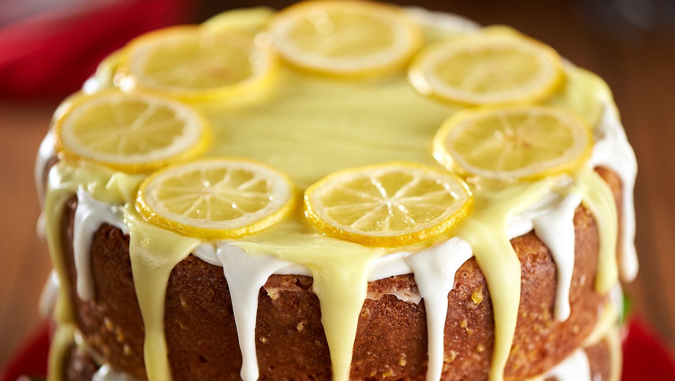 Triple Lemon Layer Cake