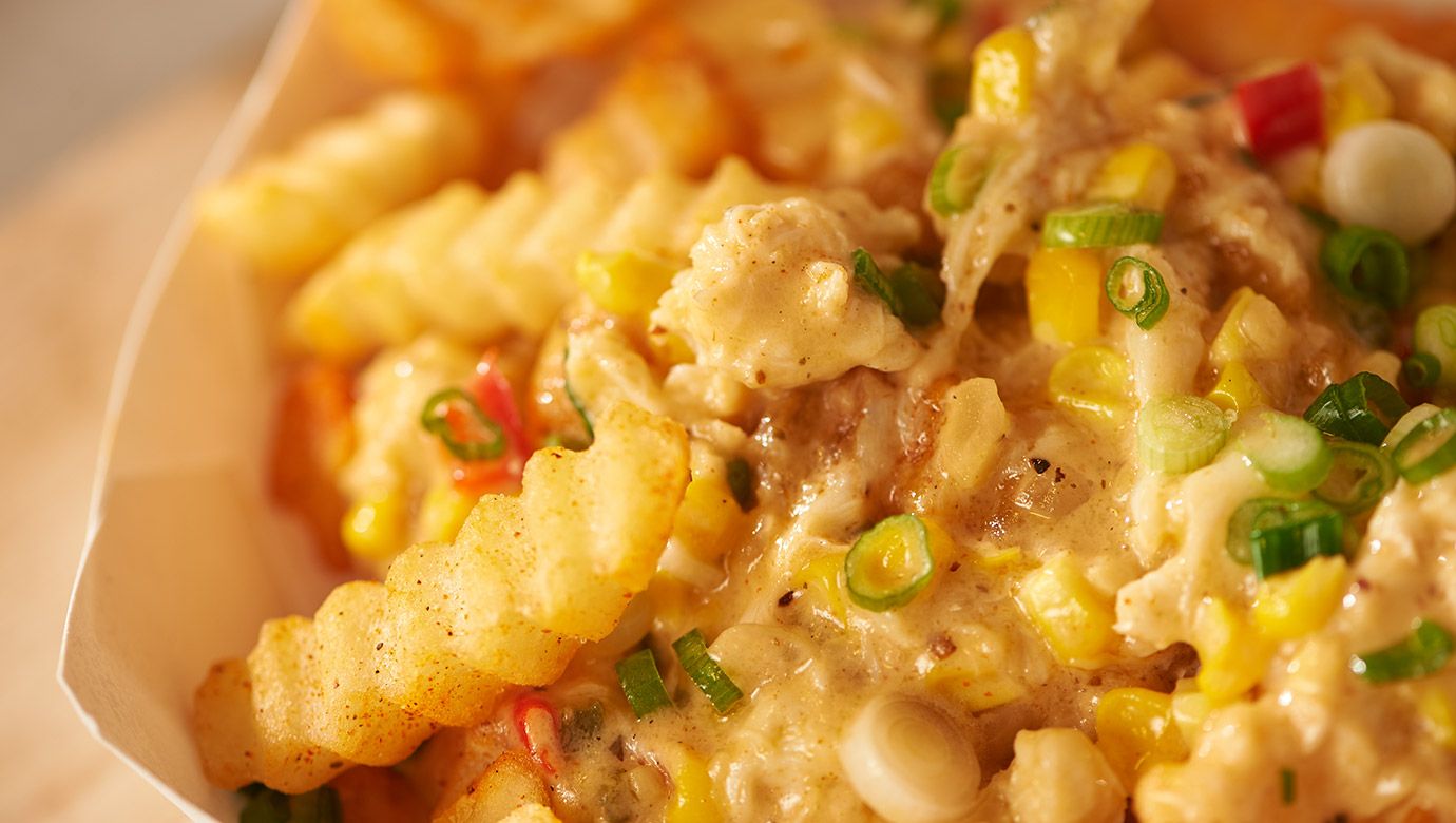 Crab Poutine Boardwalk Fries