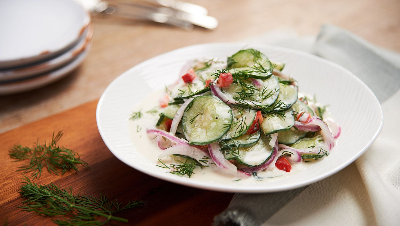 Creamy Cucumber Salad