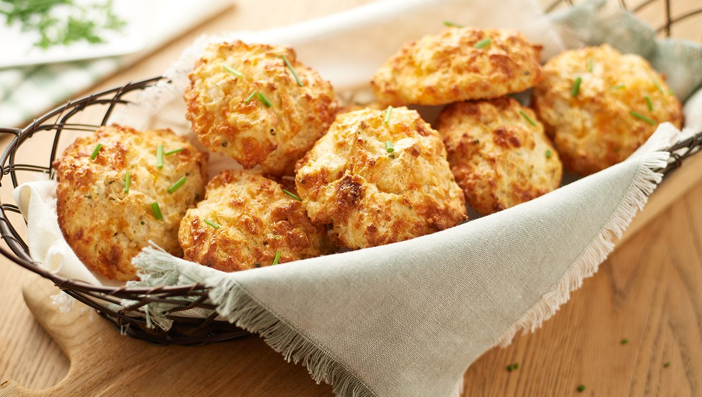 Cheddar-Chive Buttermilk Biscuits